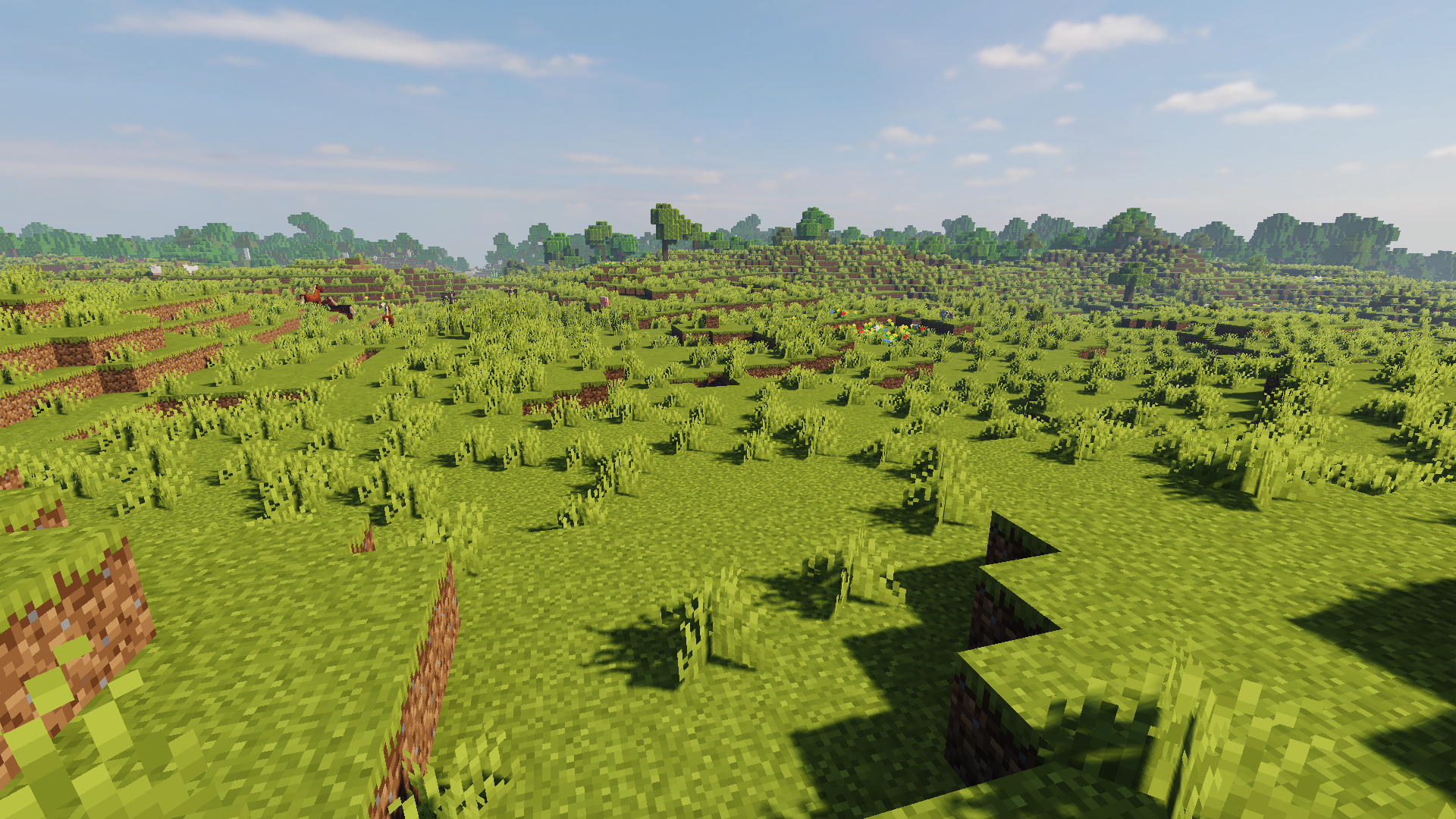 Example Minecraft landscape option