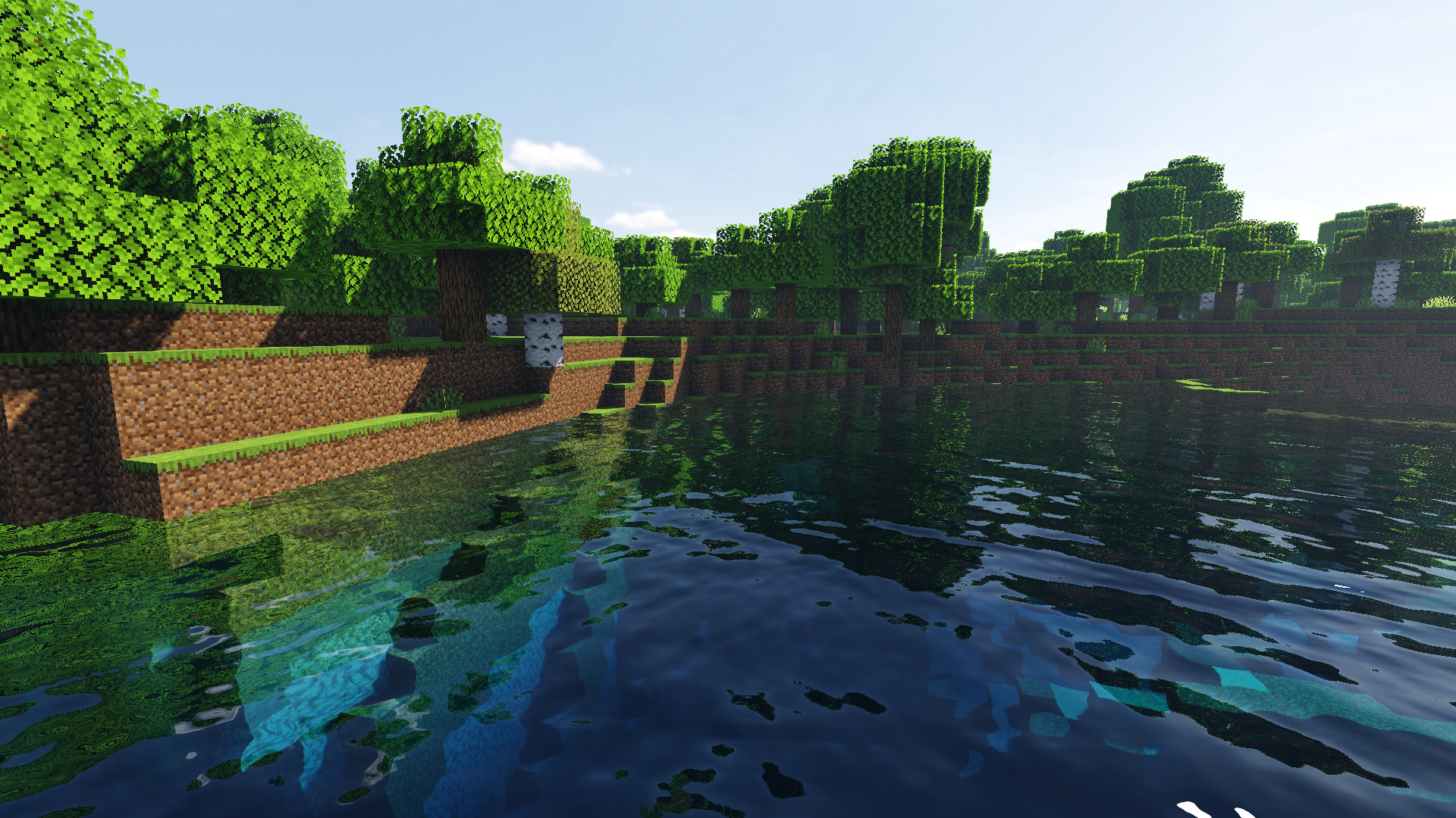 Example Minecraft landscape option