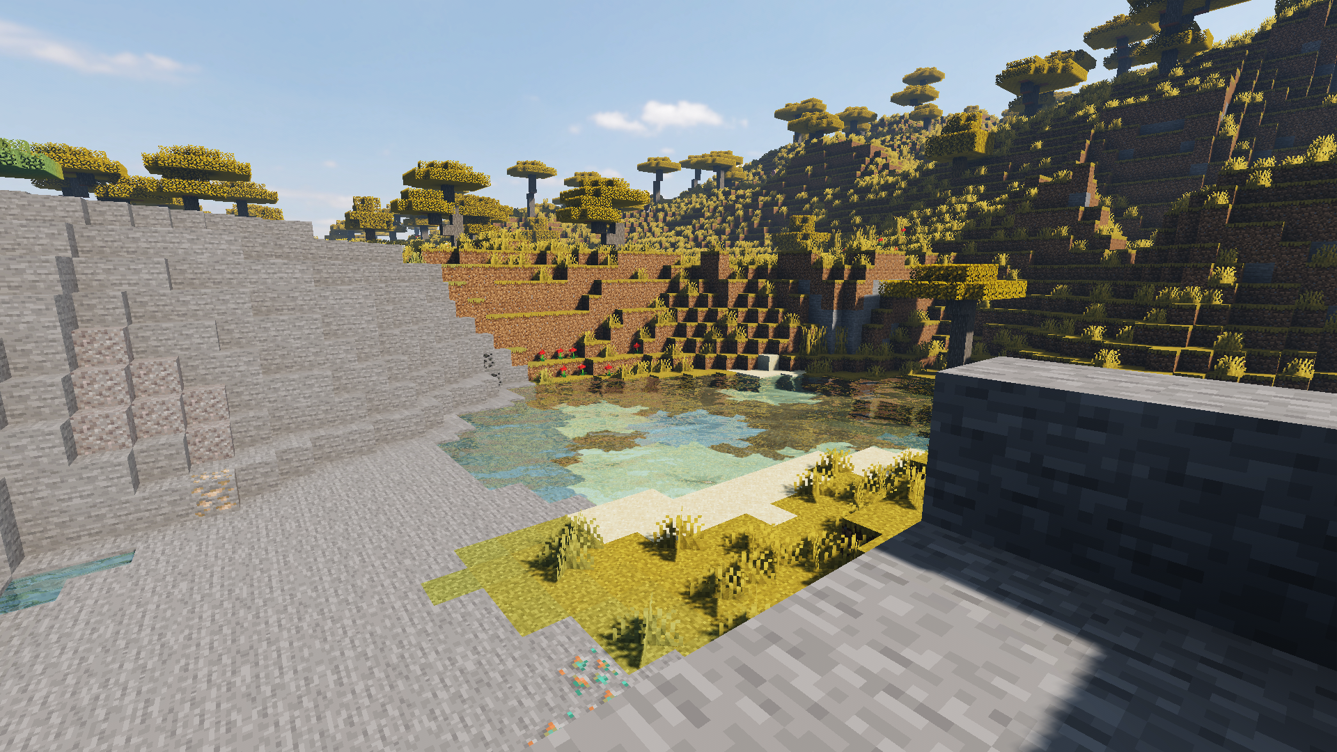 Example Minecraft landscape option