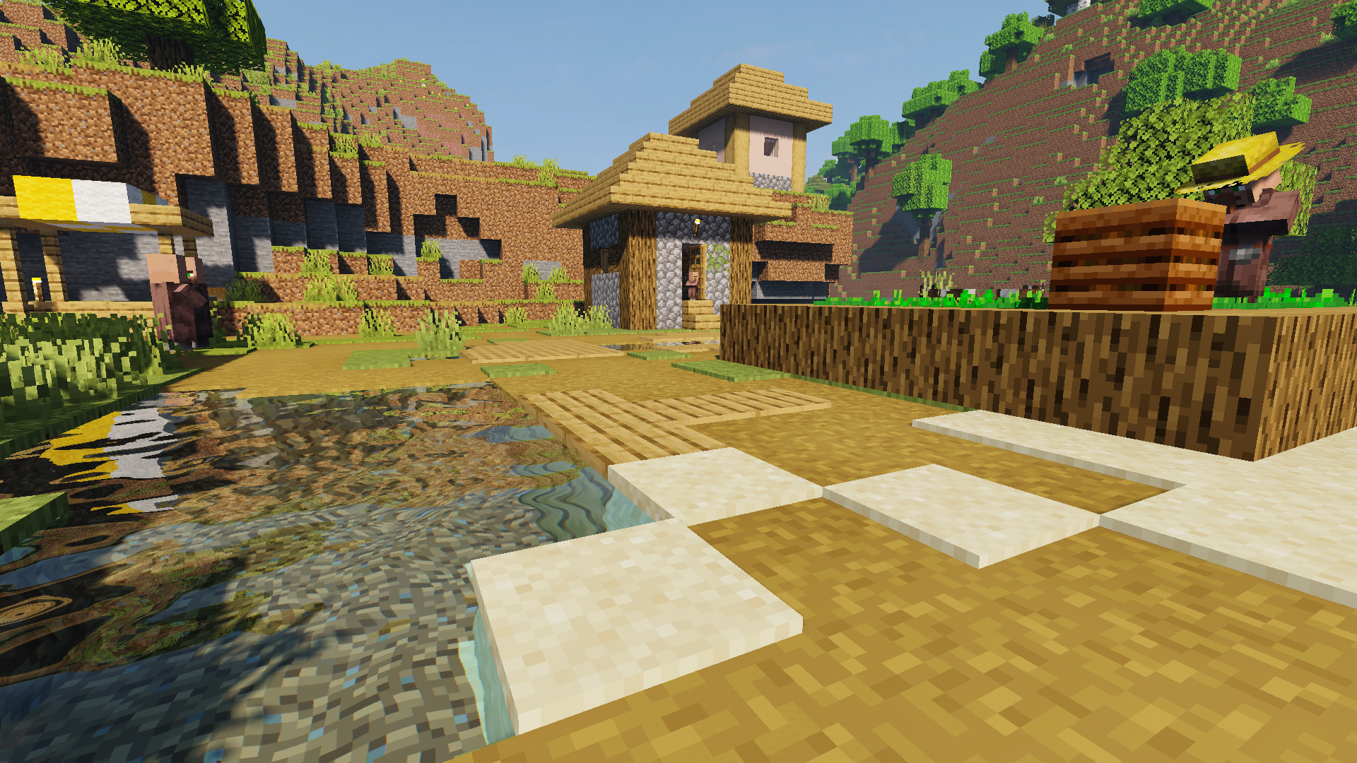 Example Minecraft landscape option