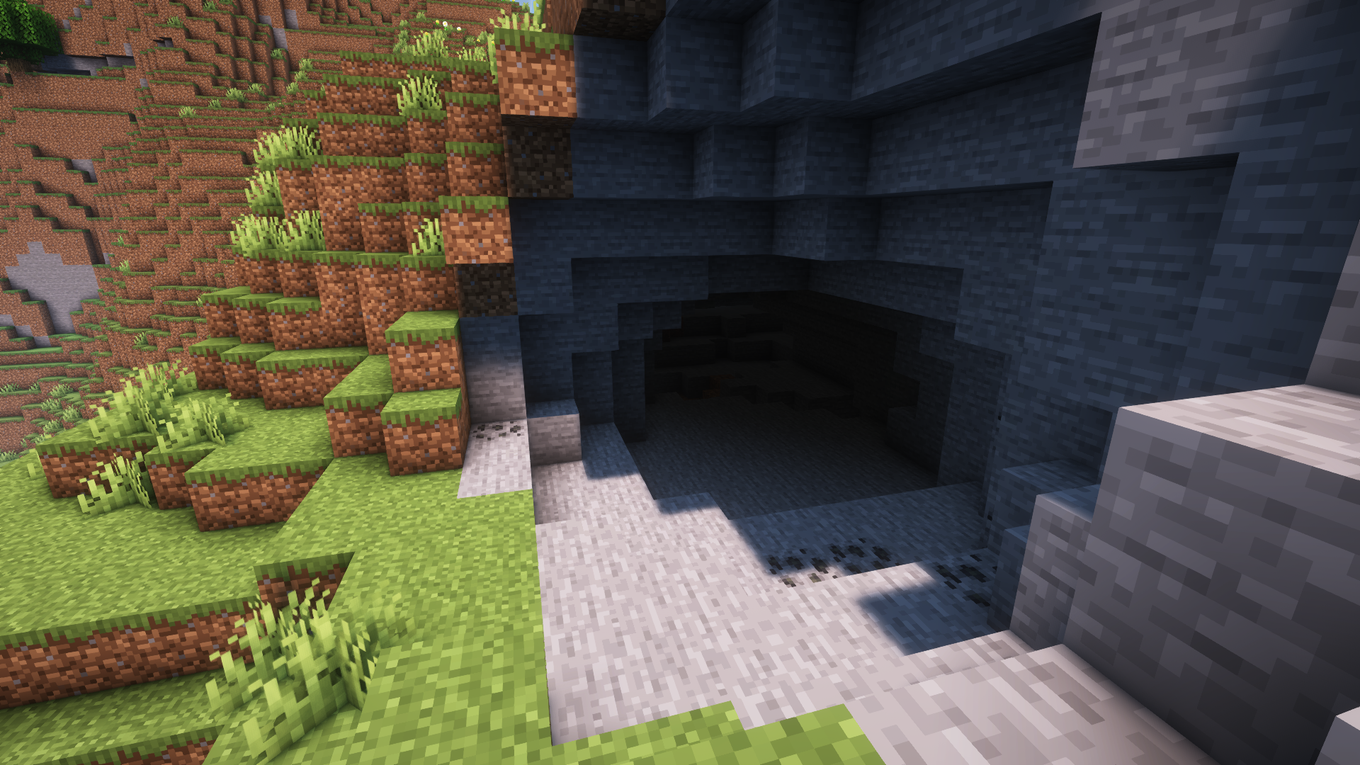 Example Minecraft landscape option