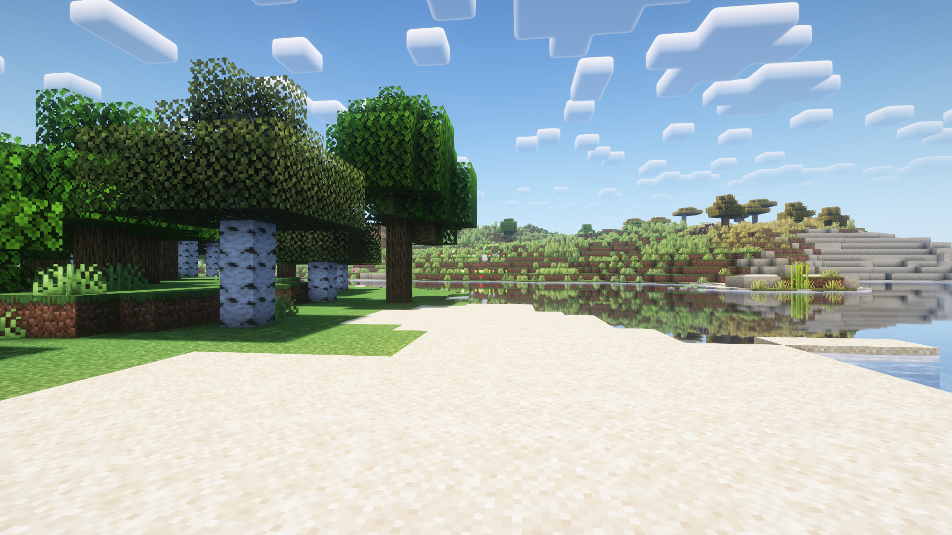 Example Minecraft landscape option