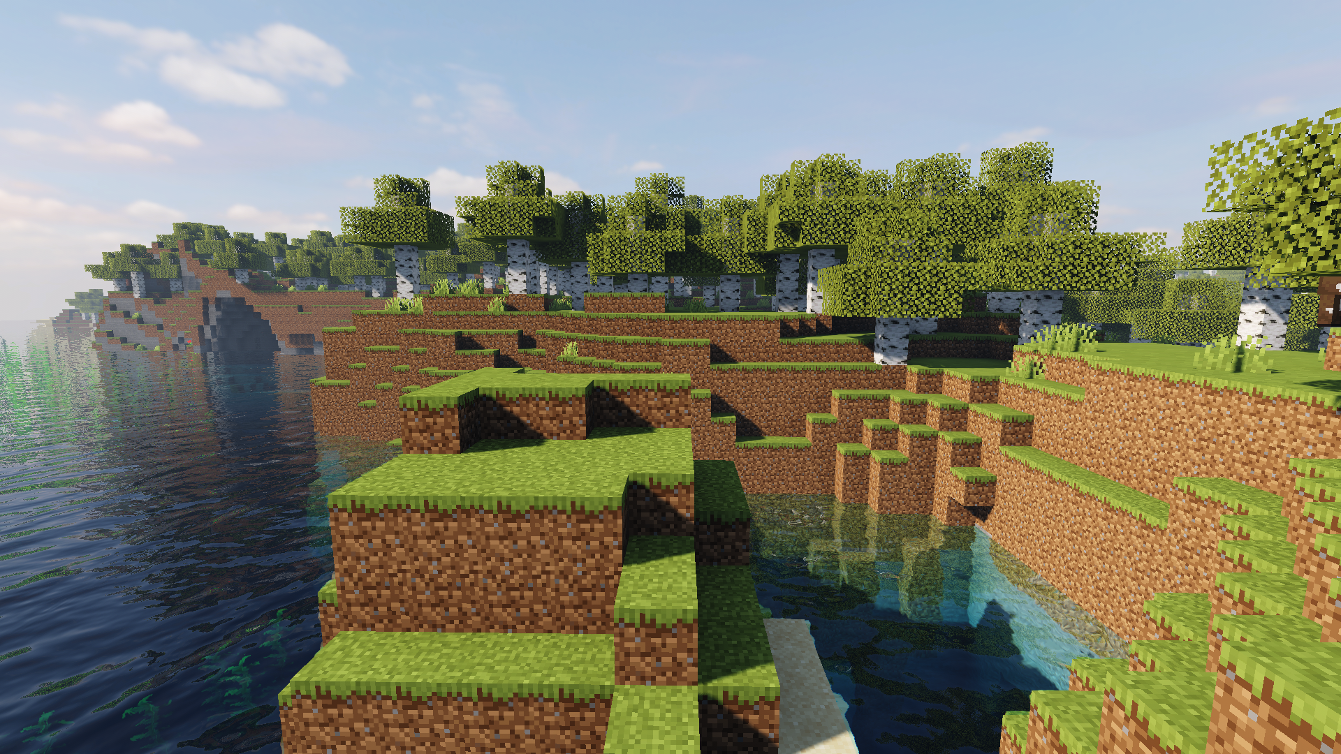 Example Minecraft landscape option