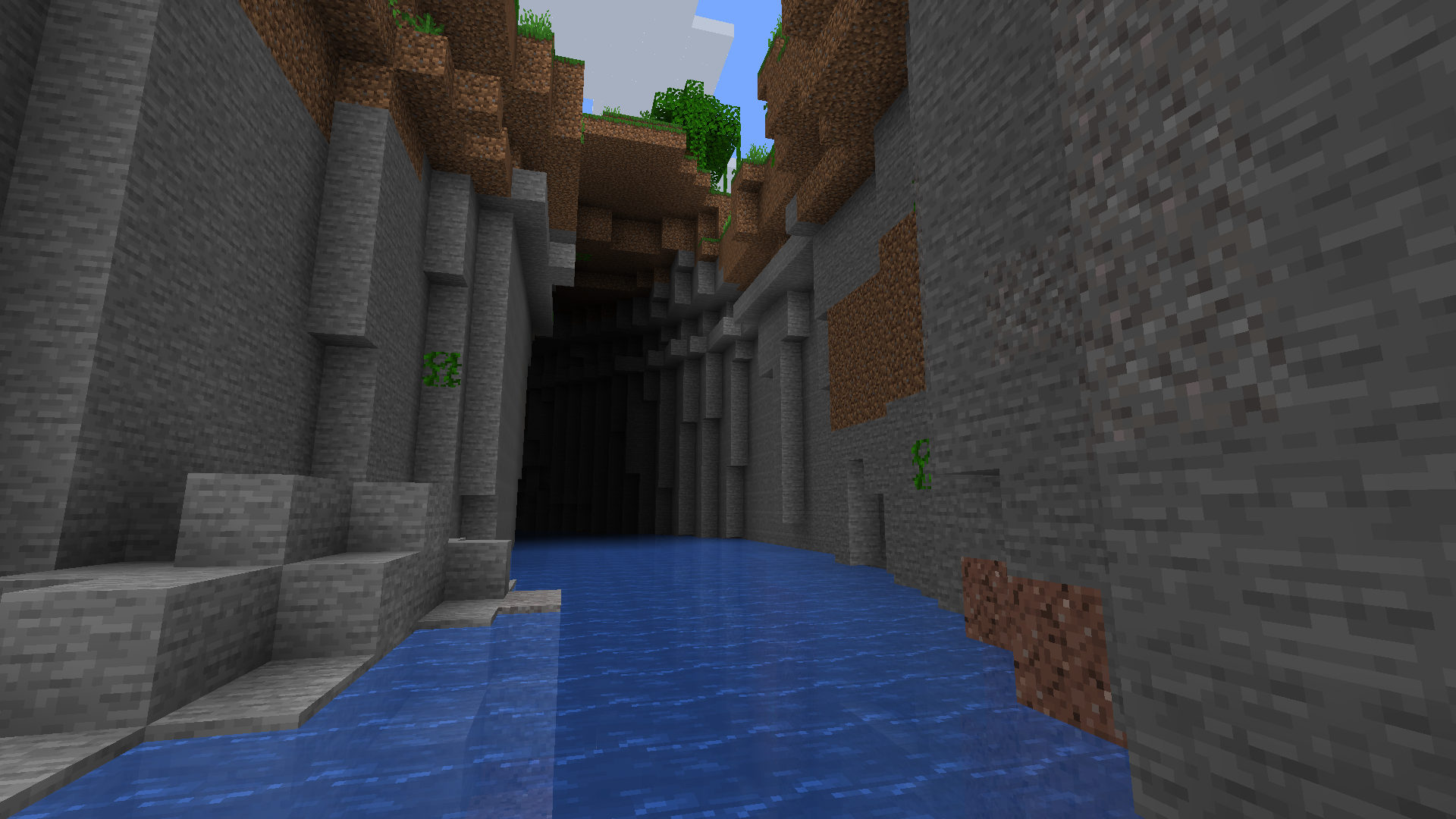 Example Minecraft landscape option
