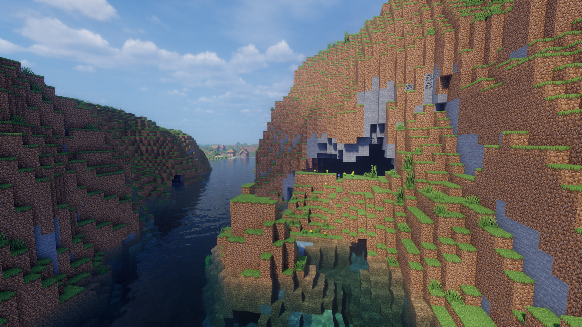 Example Minecraft landscape option