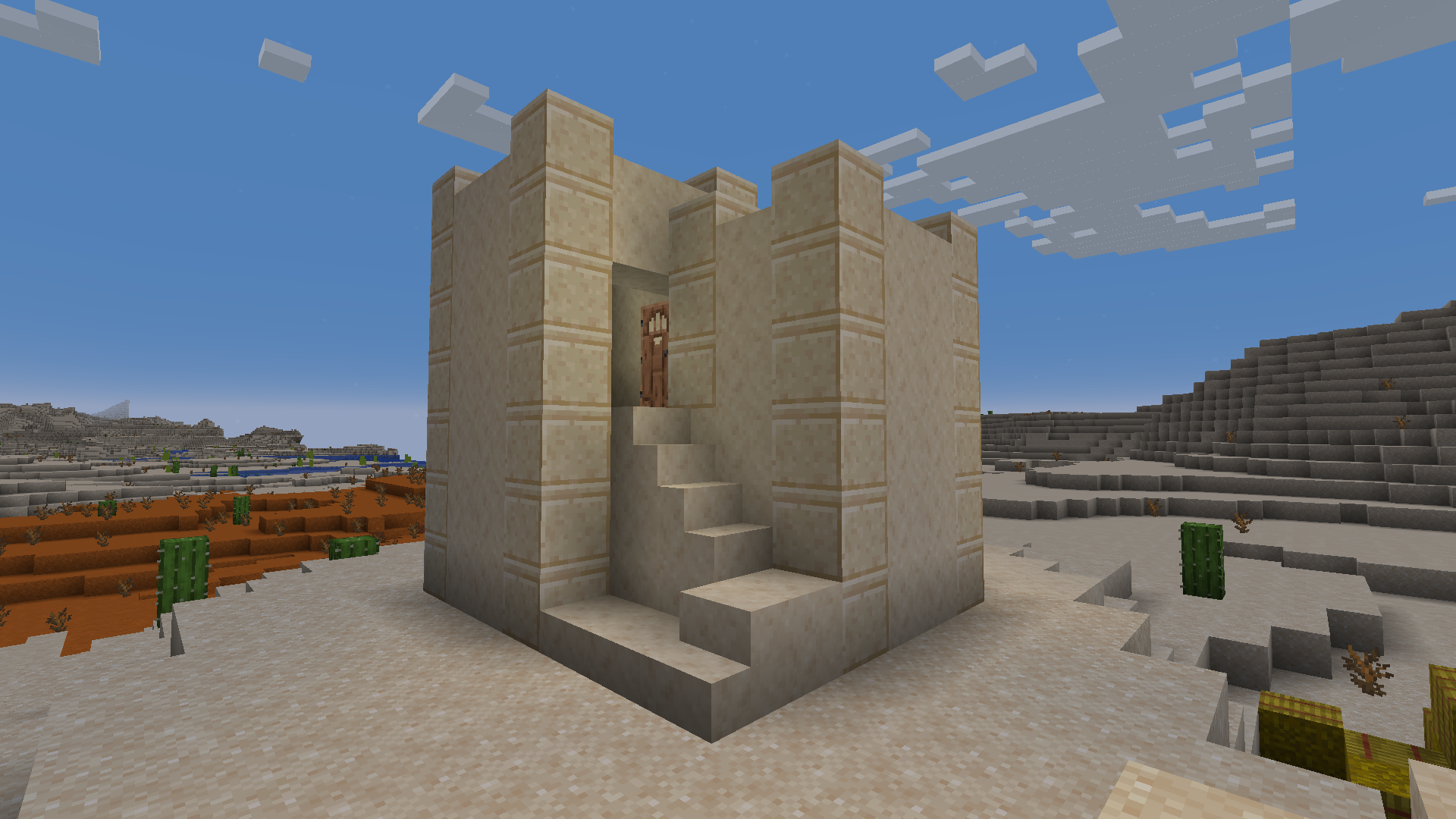 Example Minecraft landscape option