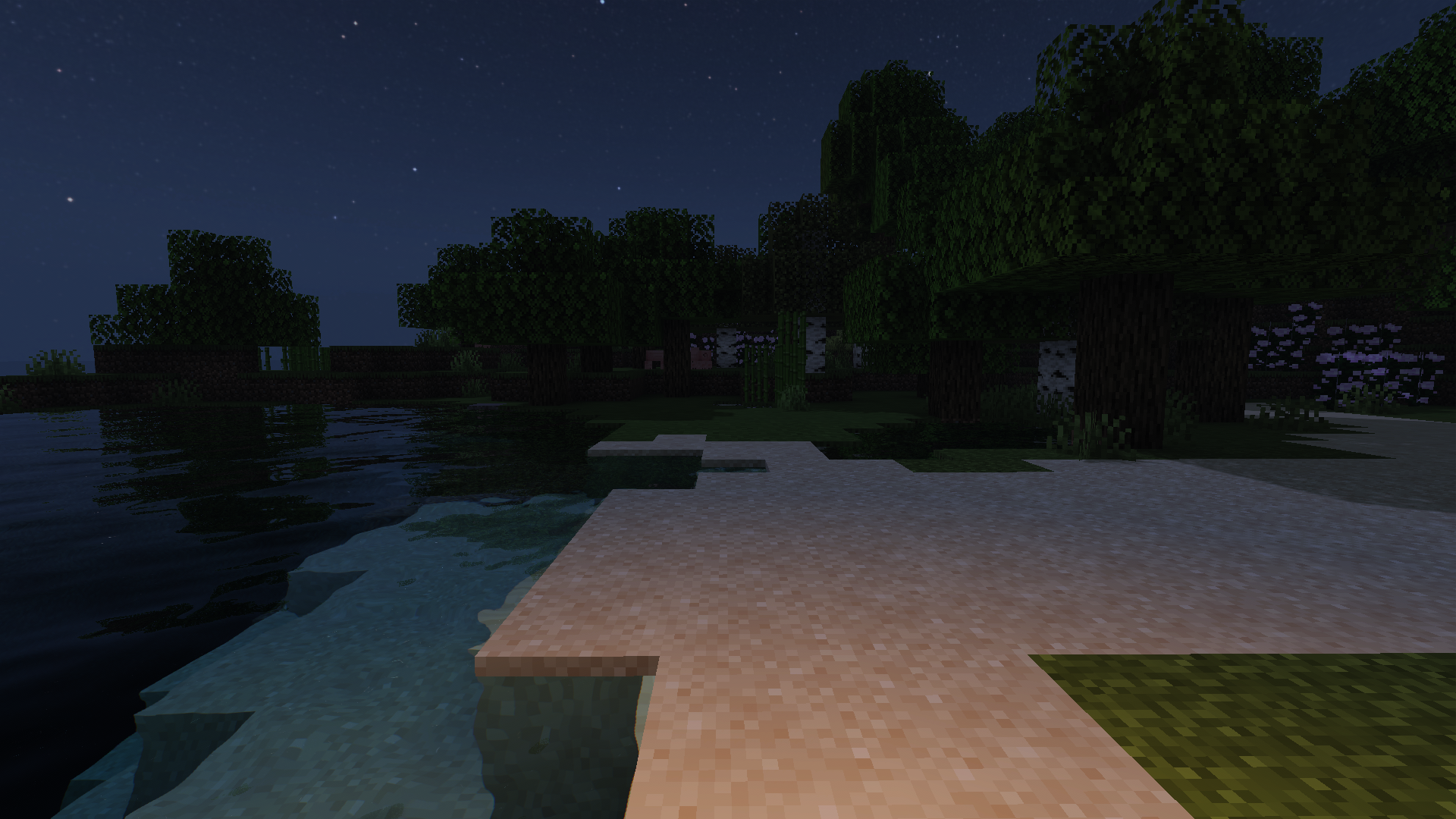Example Minecraft landscape option