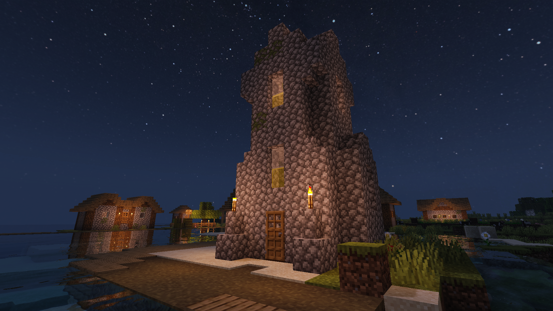 Example Minecraft landscape option