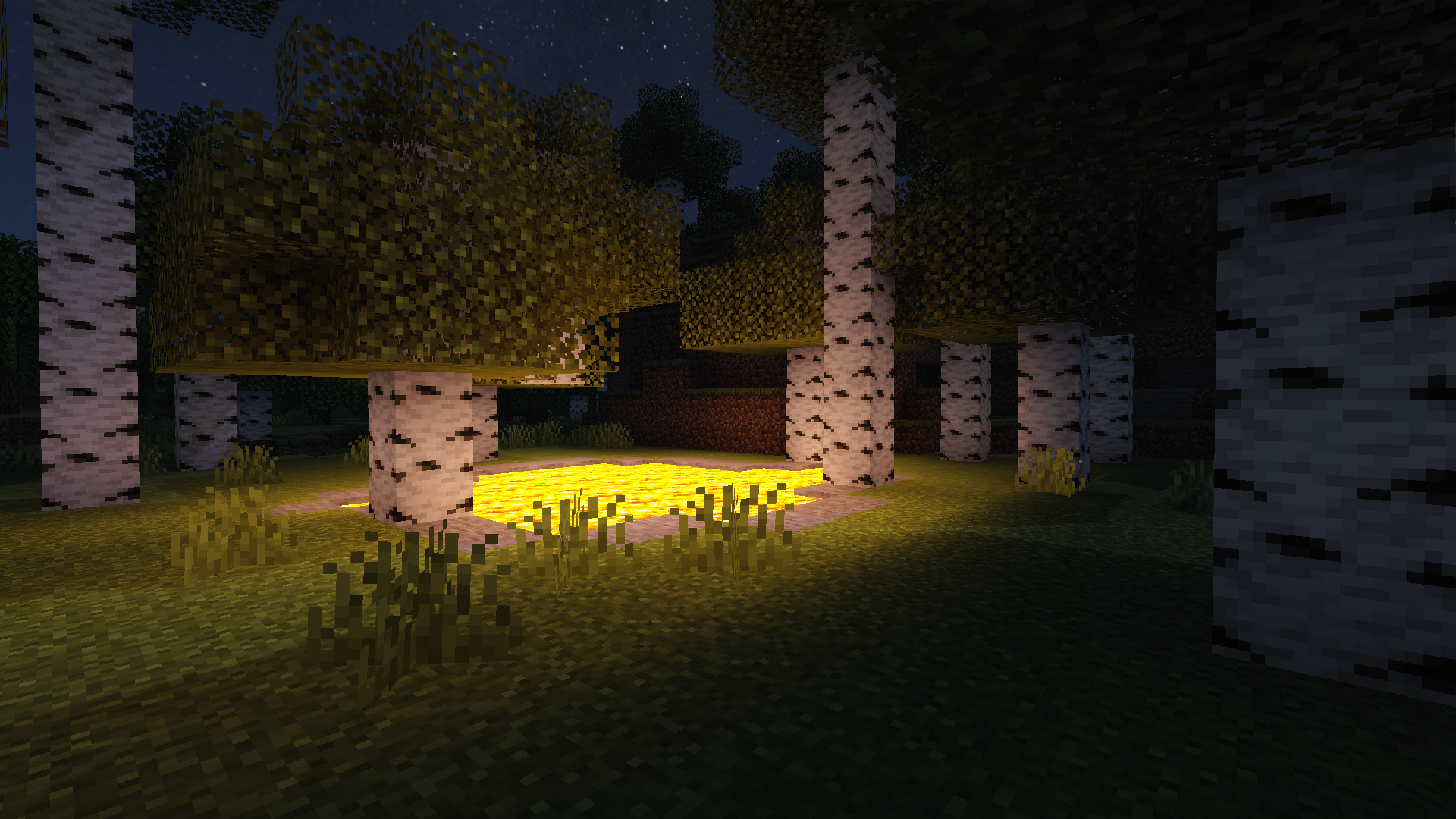 Example Minecraft landscape option