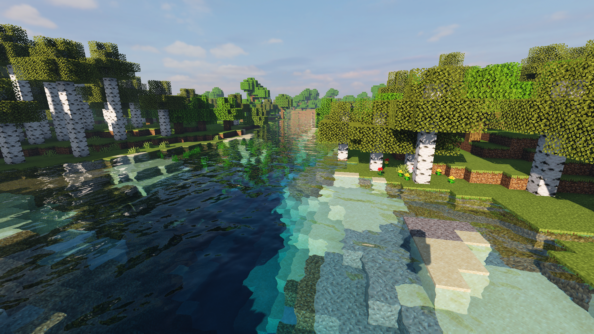 Example Minecraft landscape option
