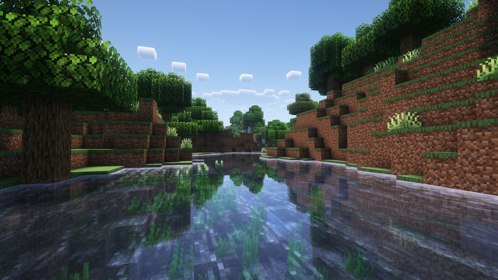 Example Minecraft landscape option