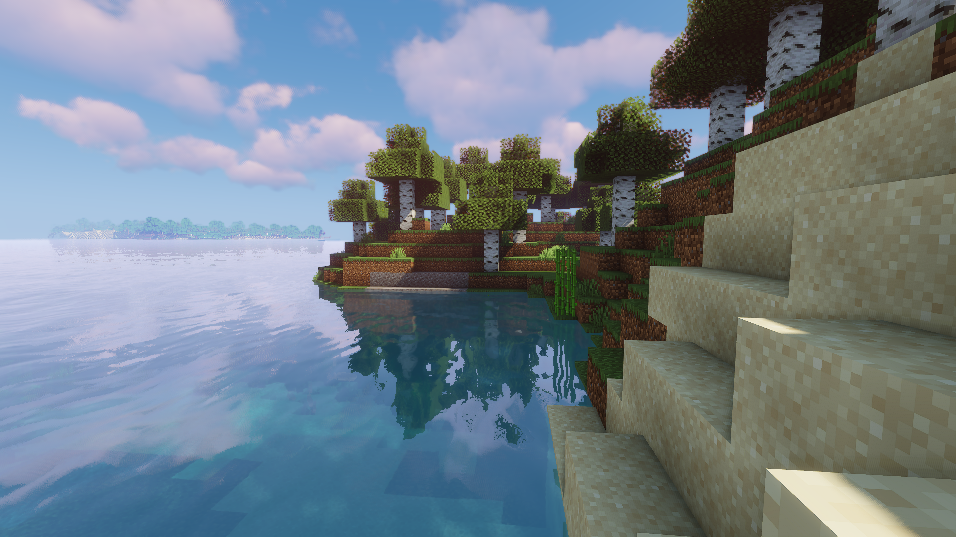 Example Minecraft landscape option