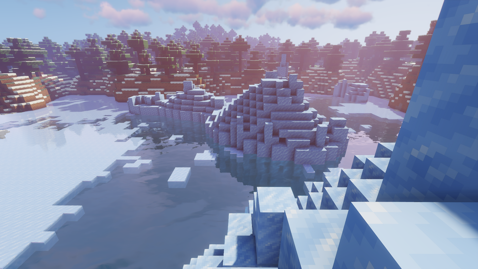 Example Minecraft landscape option