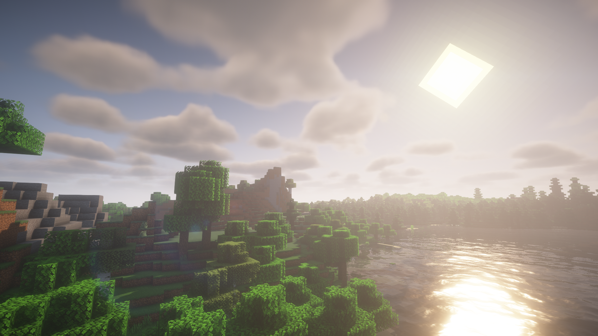 Example Minecraft landscape option