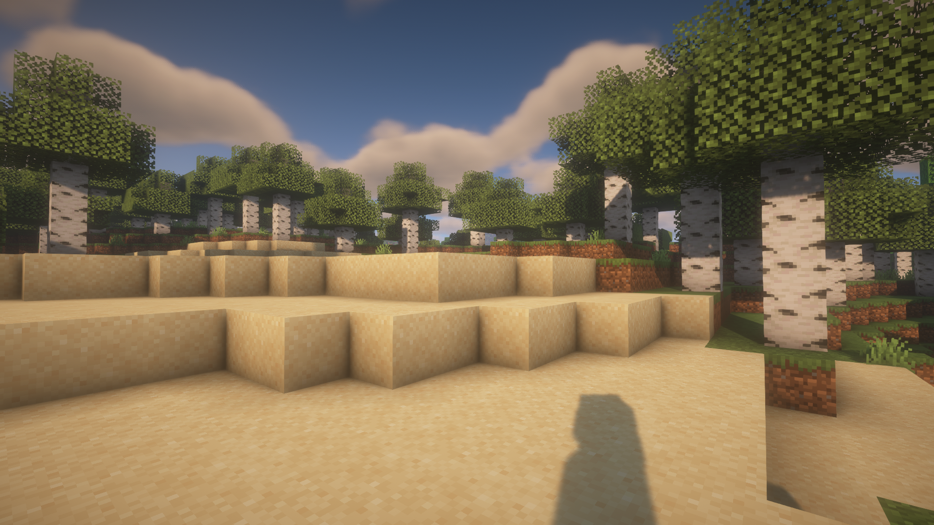 Example Minecraft landscape option