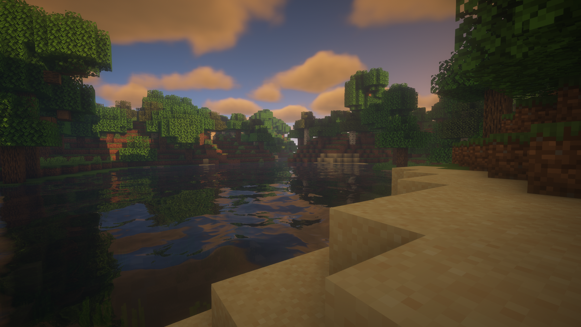 Example Minecraft landscape option
