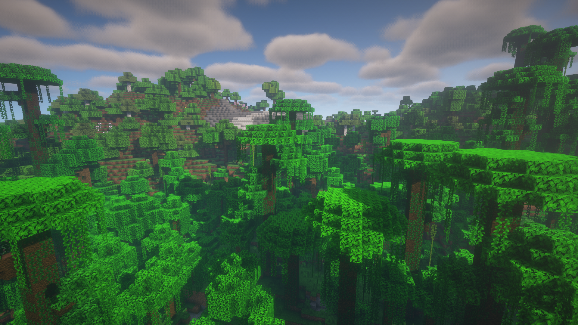 Example Minecraft landscape option
