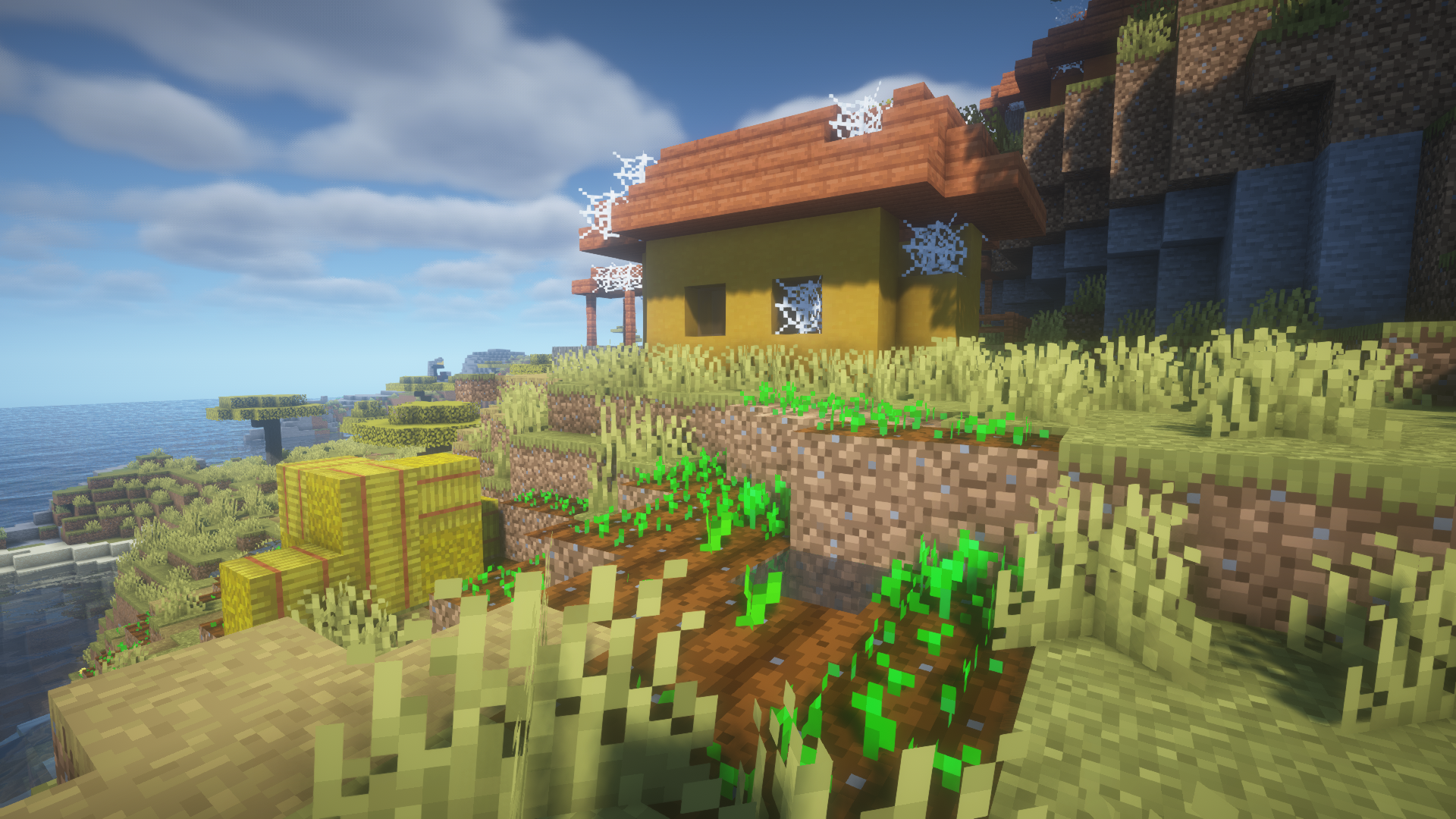 Example Minecraft landscape option