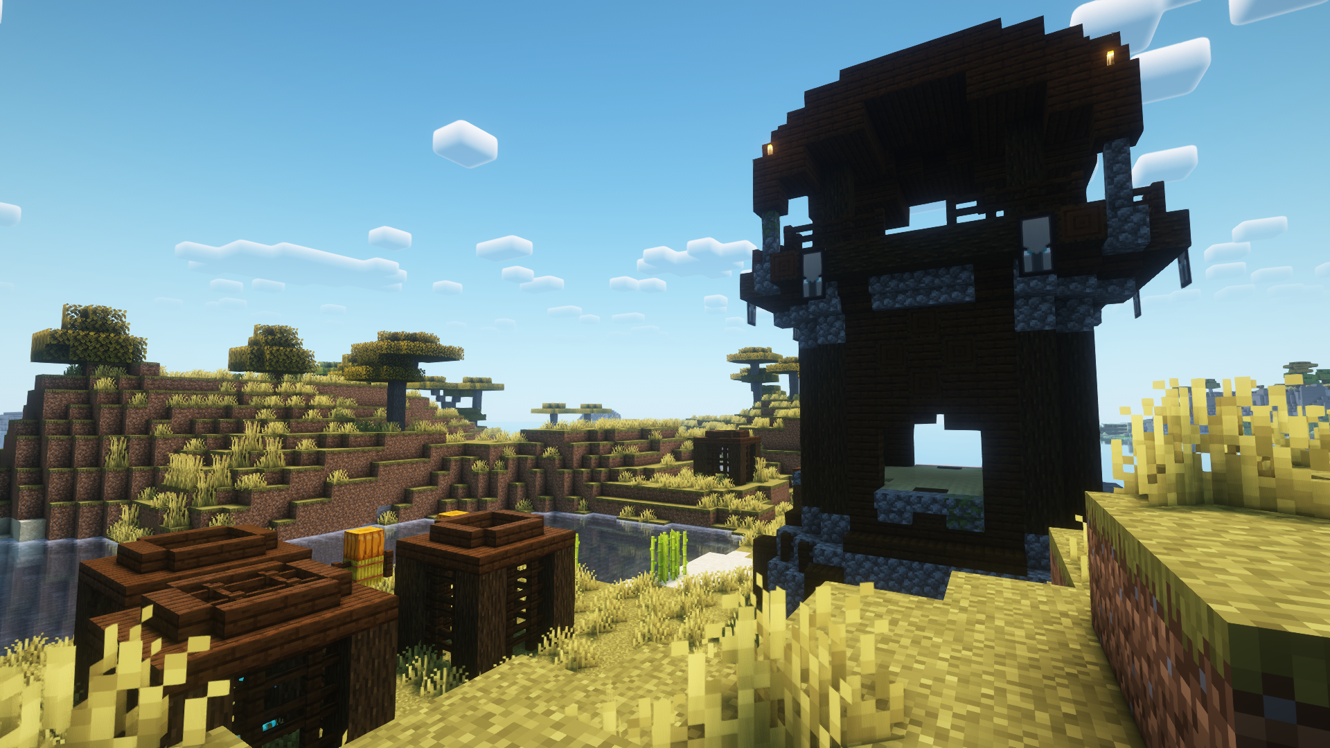 Example Minecraft landscape option