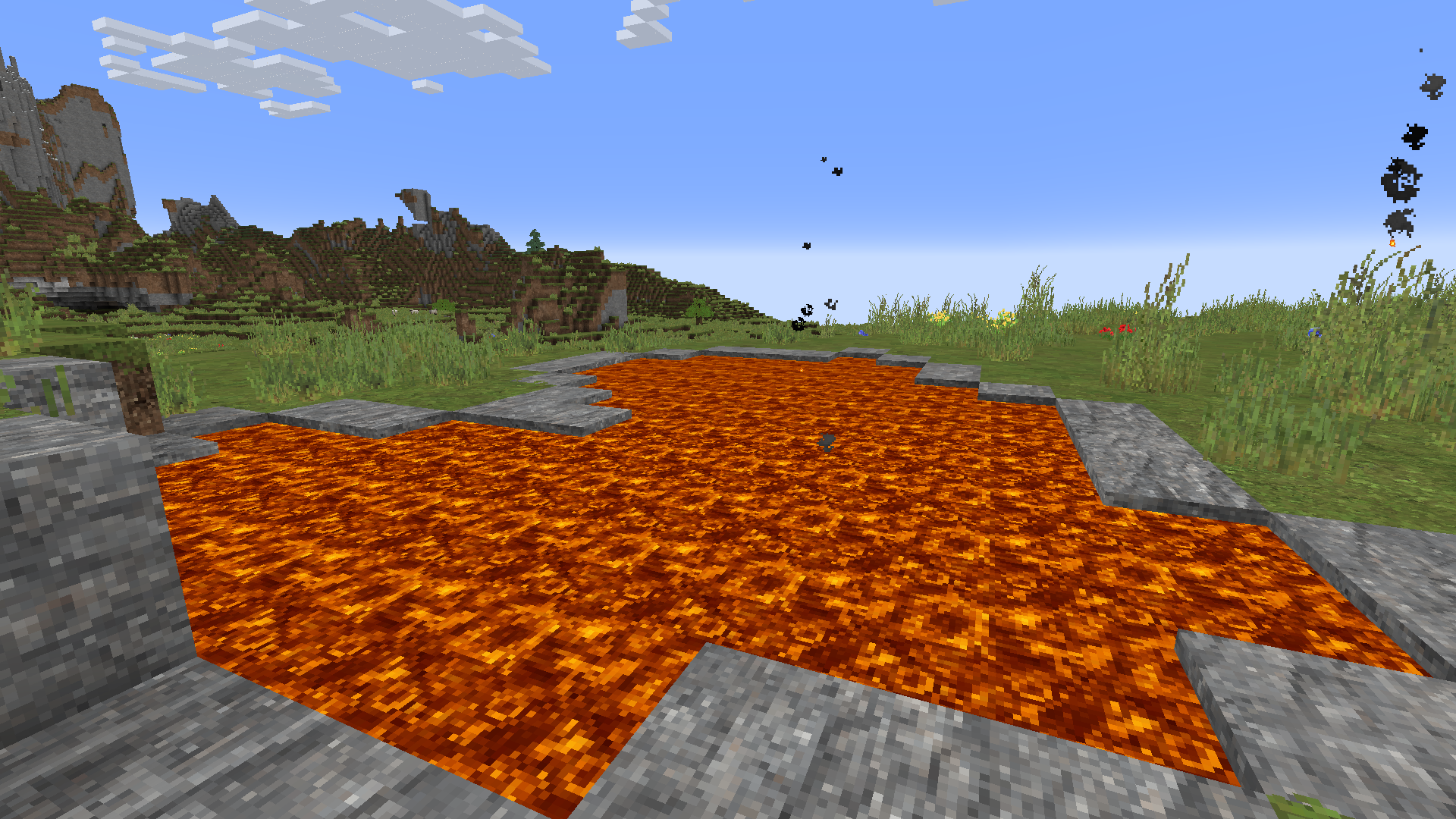 Example Minecraft landscape option