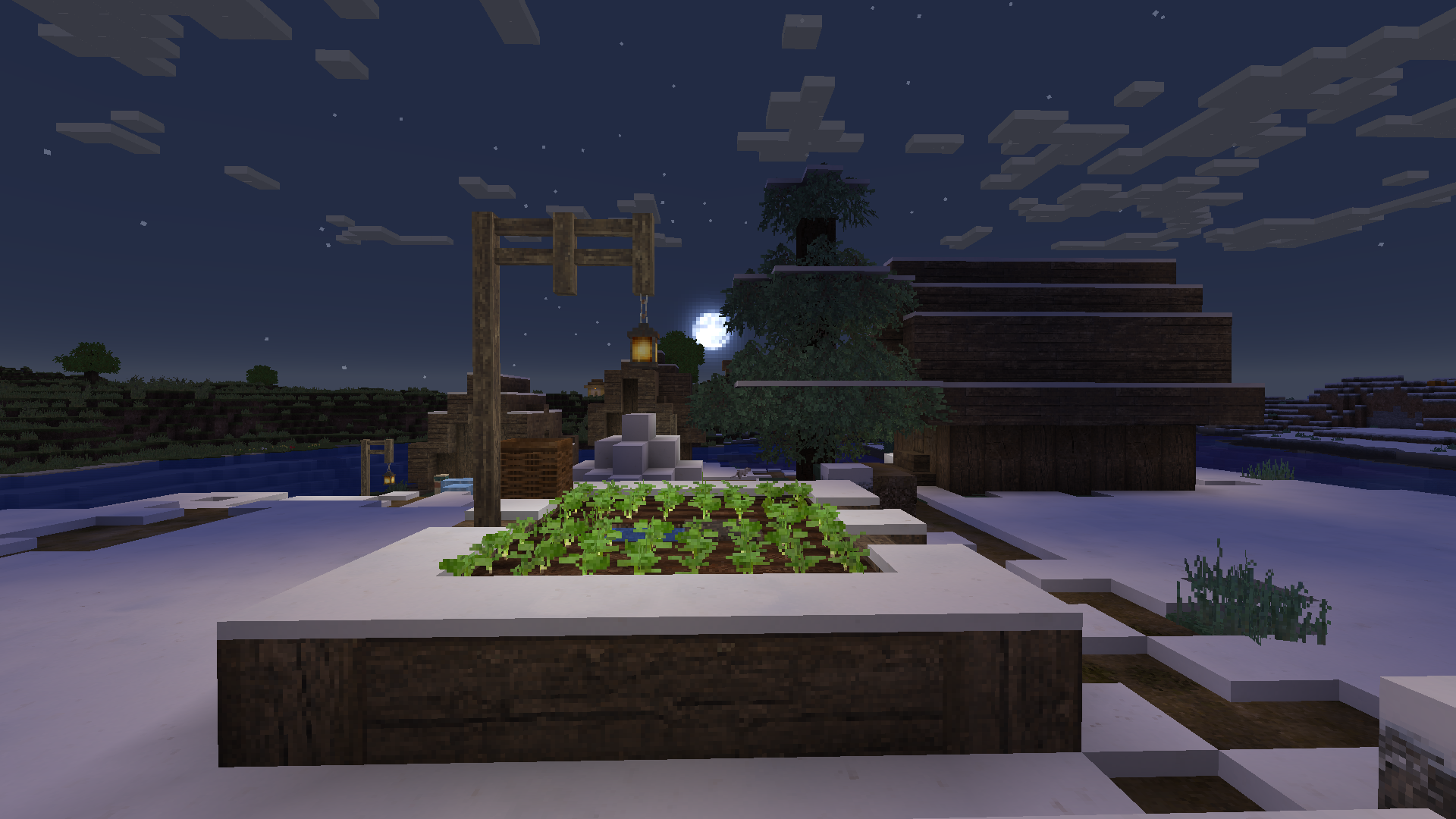 Example Minecraft landscape option