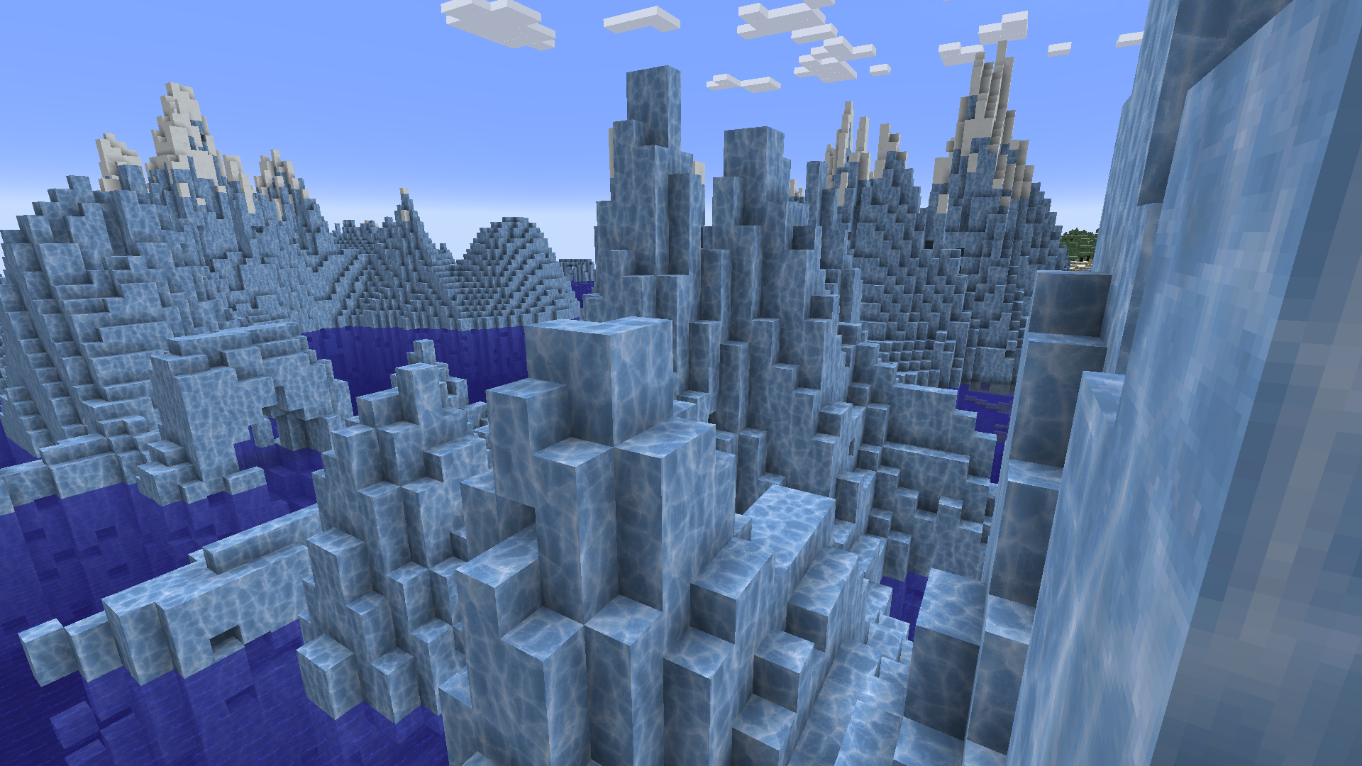 Example Minecraft landscape option