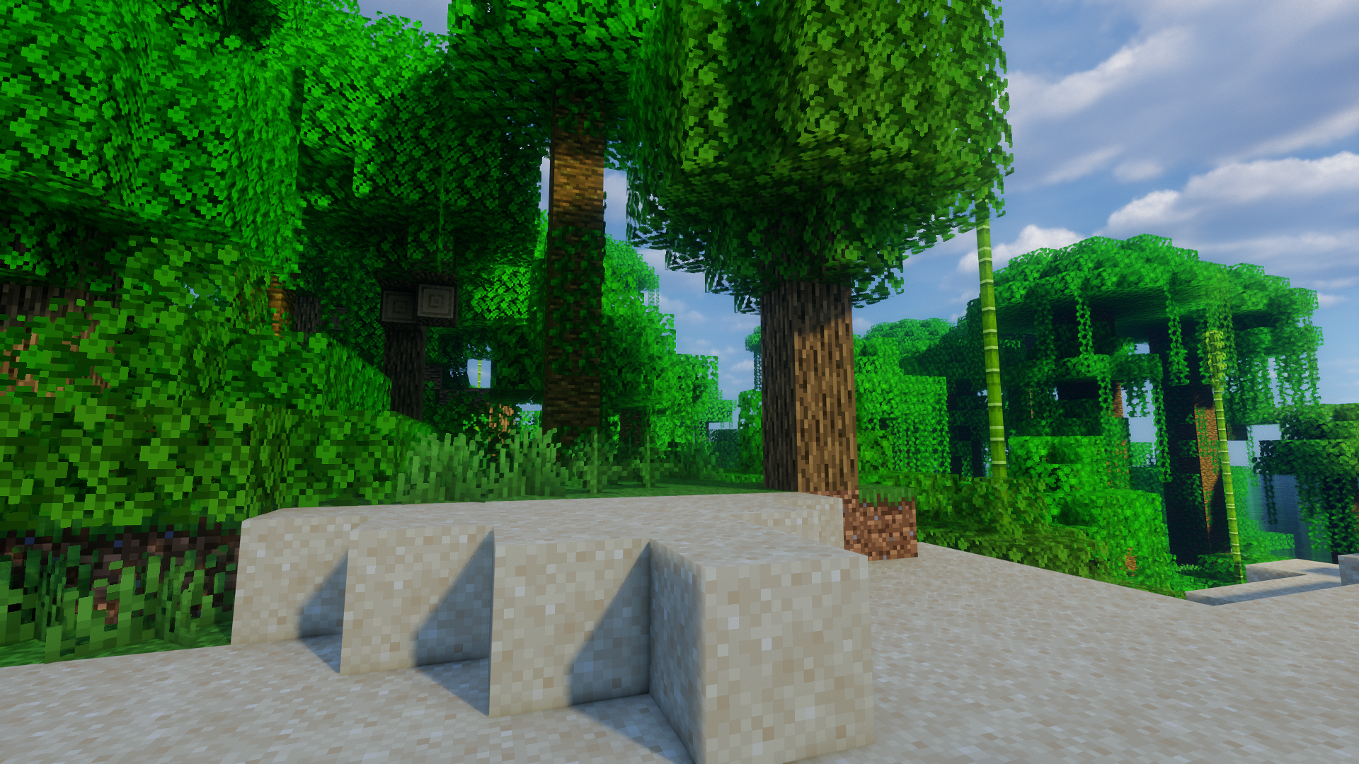 Example Minecraft landscape option
