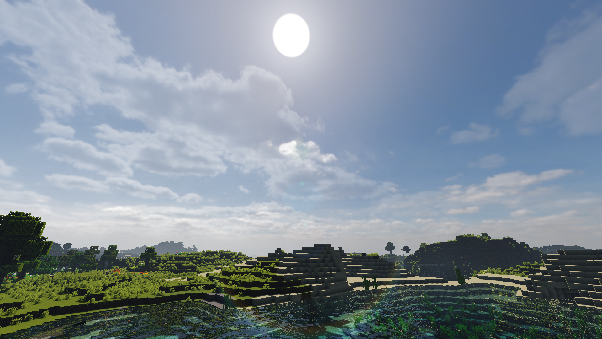 Example Minecraft landscape option