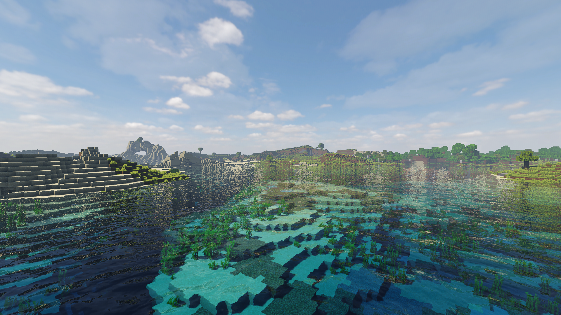 Example Minecraft landscape option