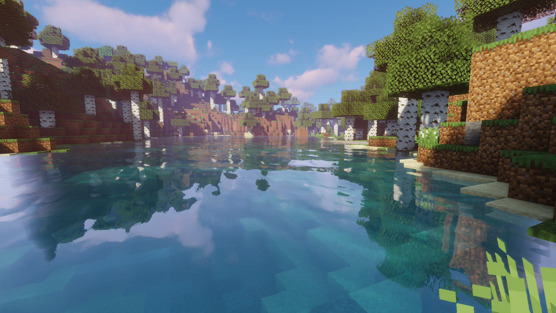Example Minecraft landscape option