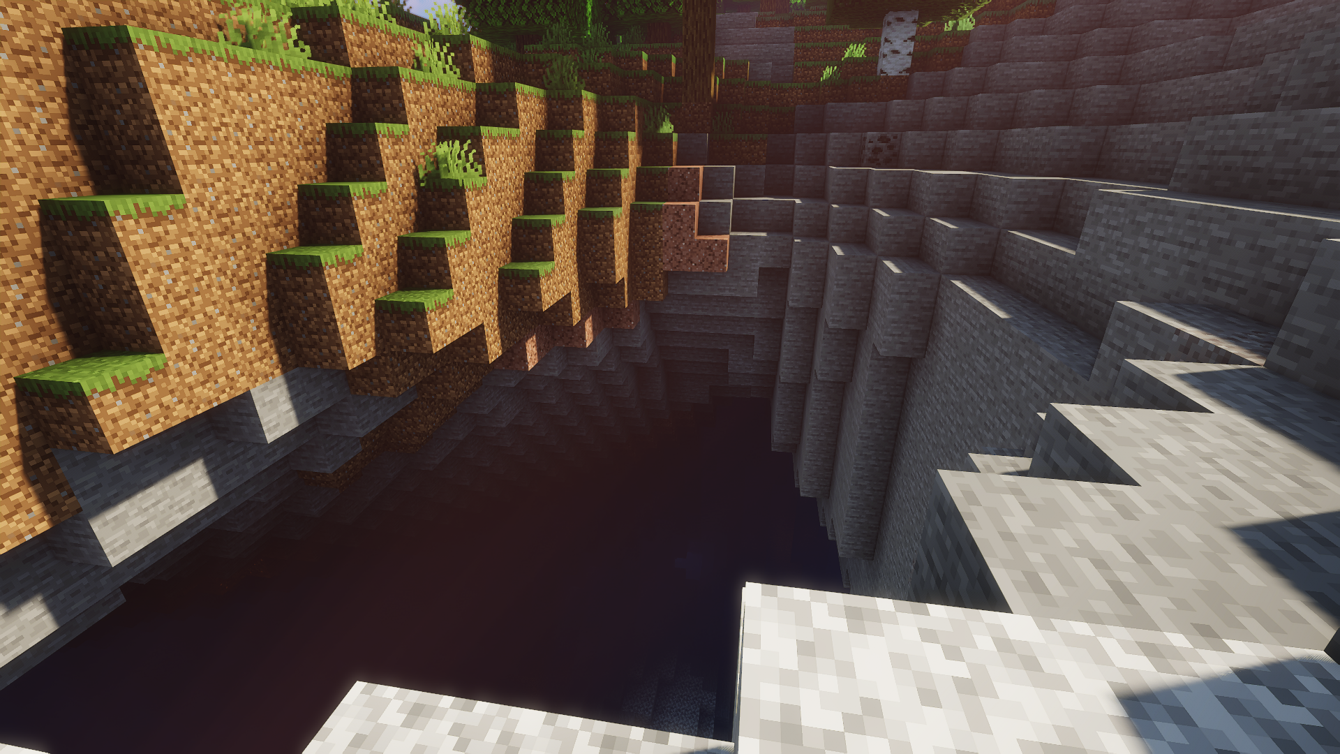 Example Minecraft landscape option