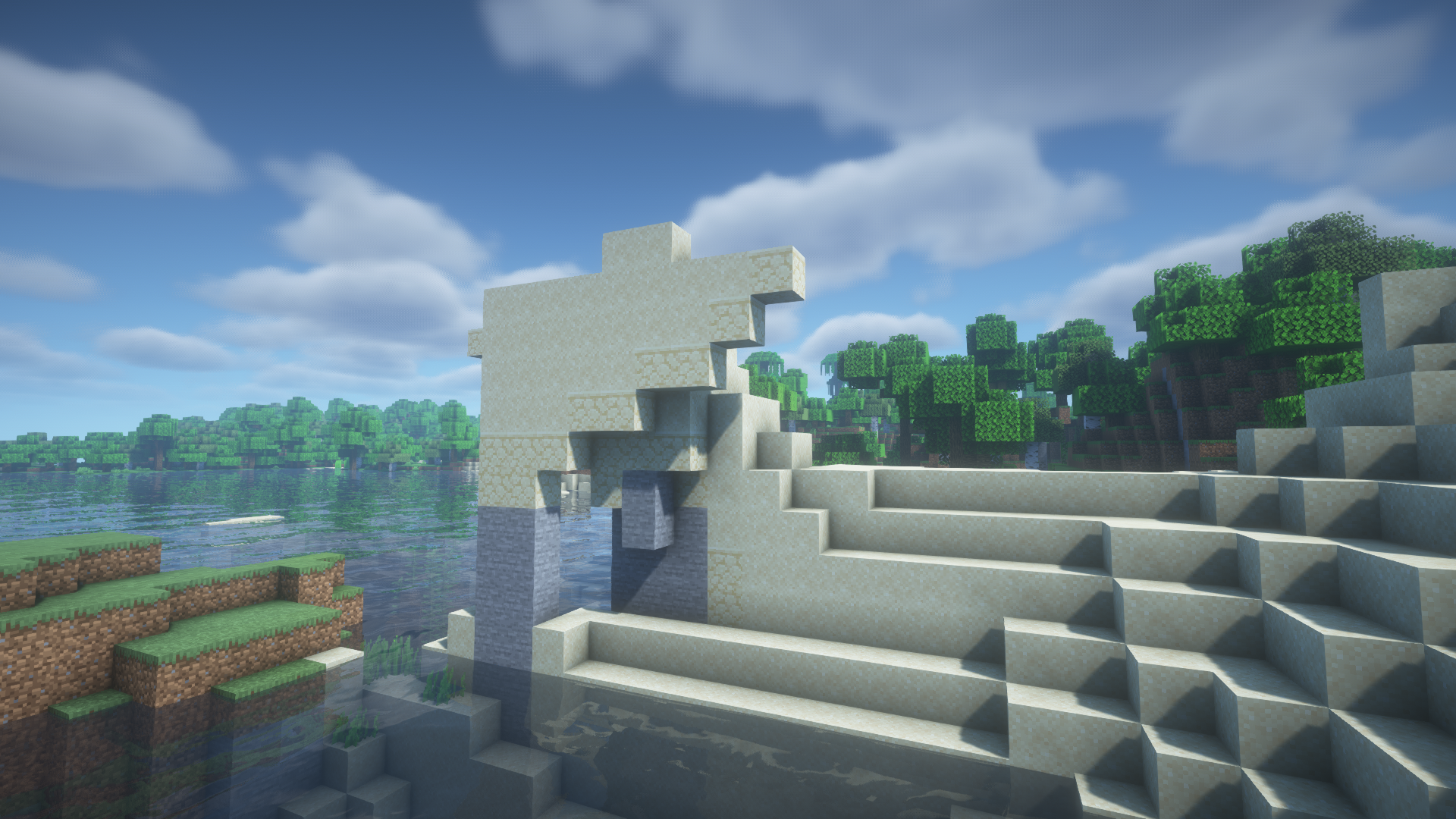 Example Minecraft landscape option