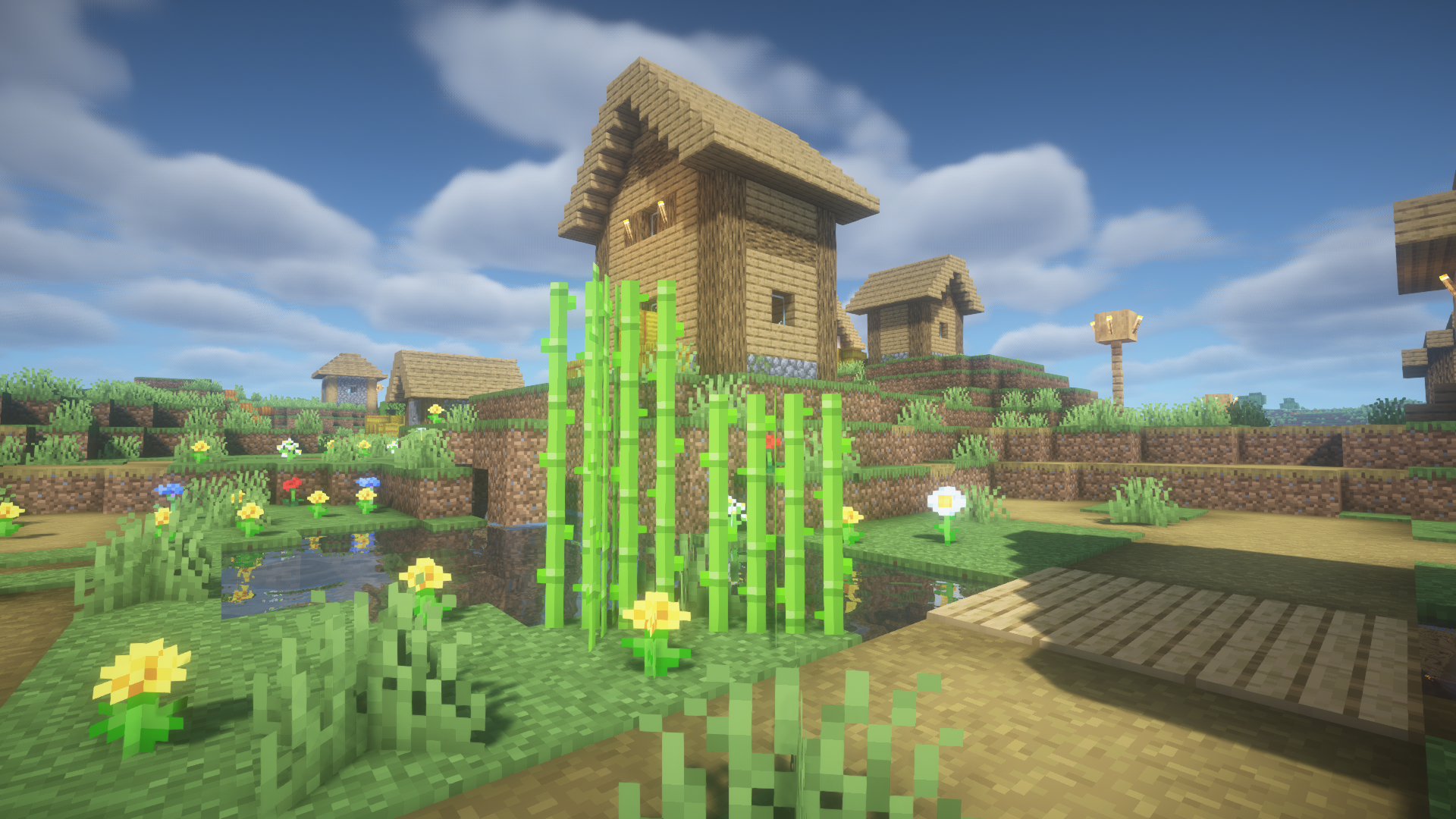 Example Minecraft landscape option