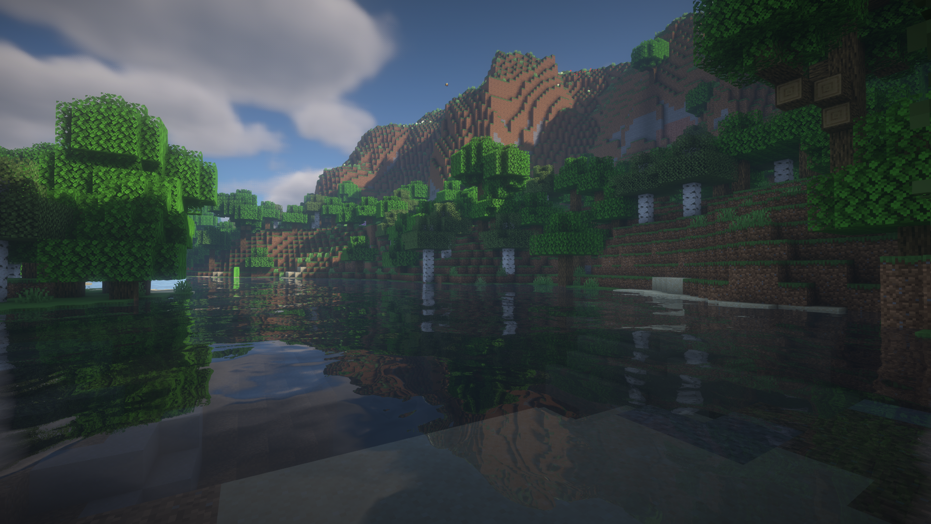 Example Minecraft landscape option