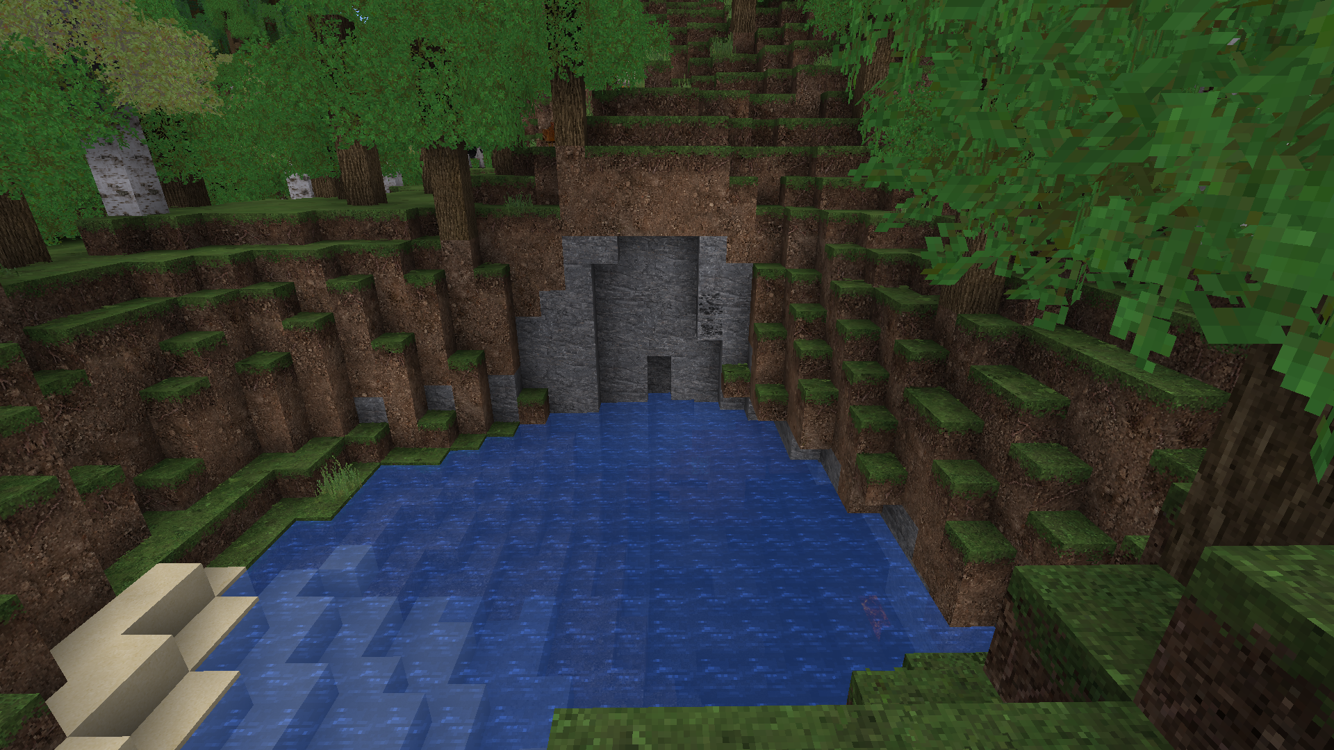 Example Minecraft landscape option