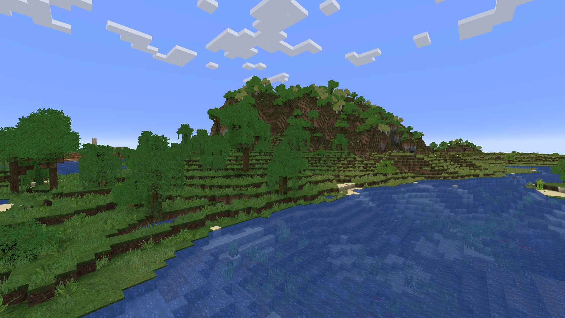 Example Minecraft landscape option