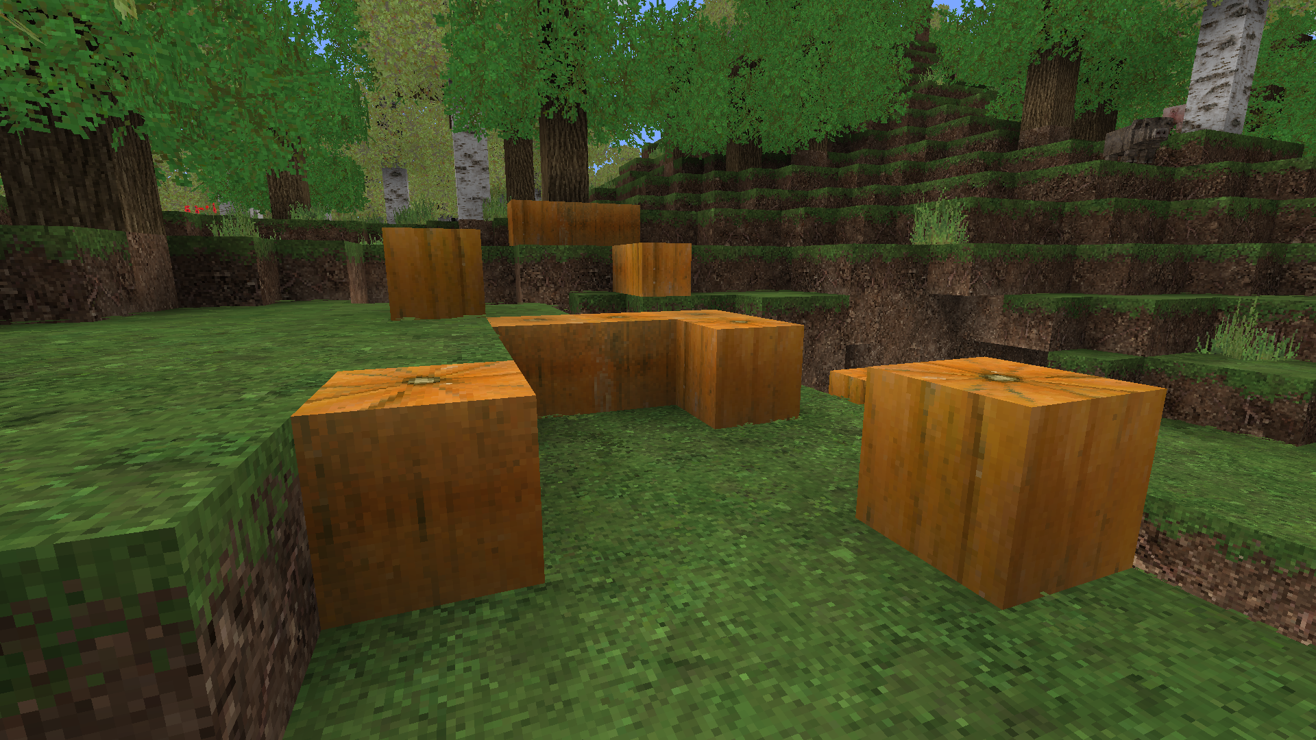 Example Minecraft landscape option