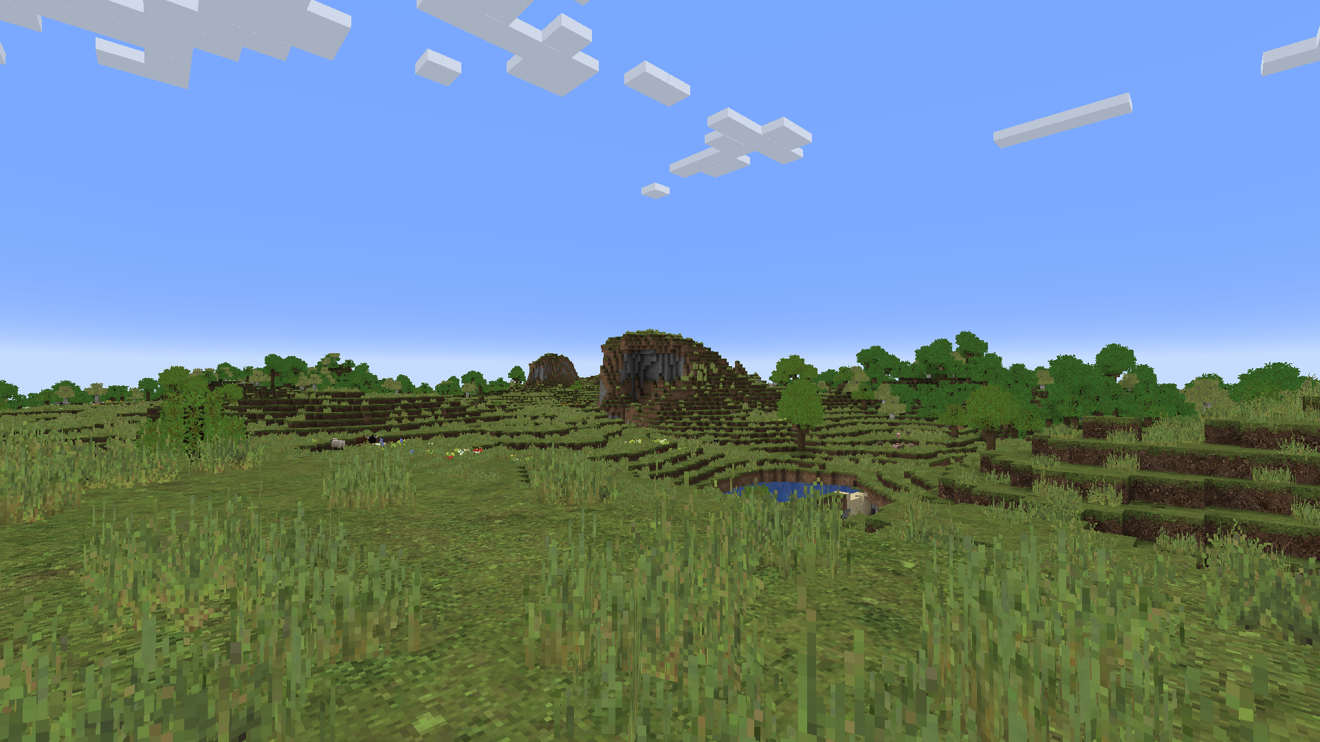 Example Minecraft landscape option