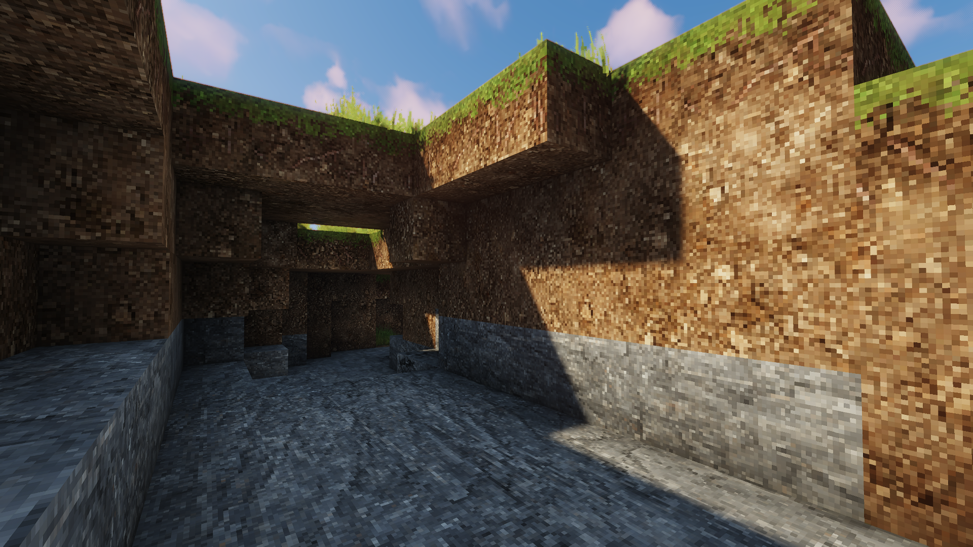 Example Minecraft landscape option