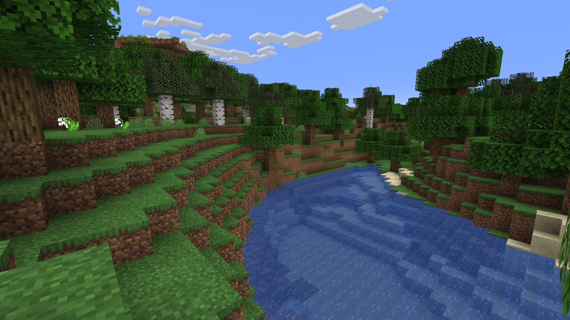Example Minecraft landscape option