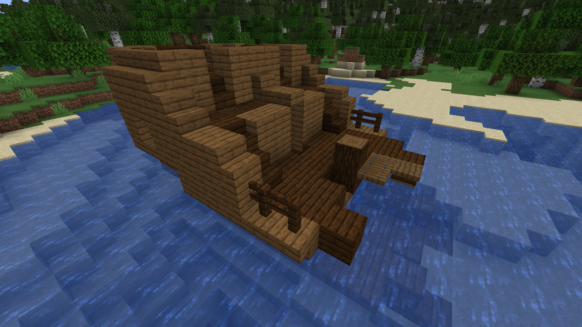 Example Minecraft landscape option