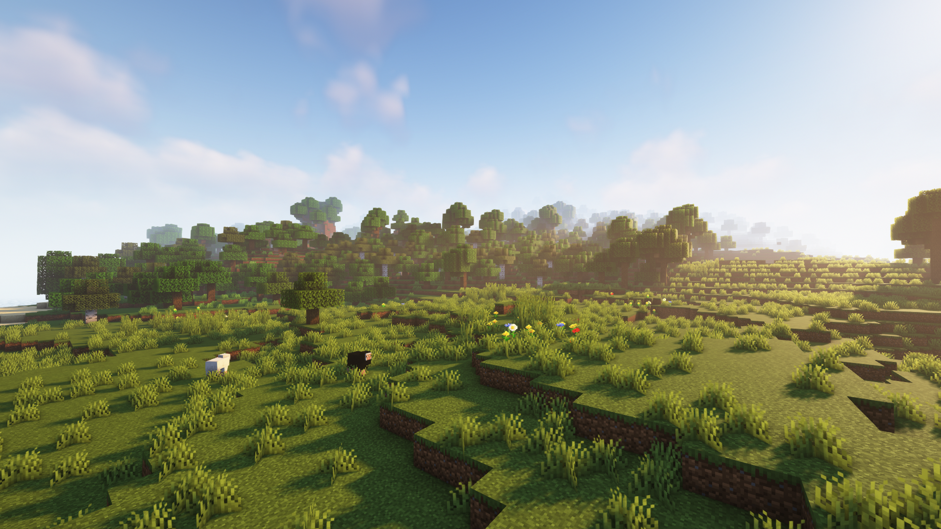 Example Minecraft landscape option