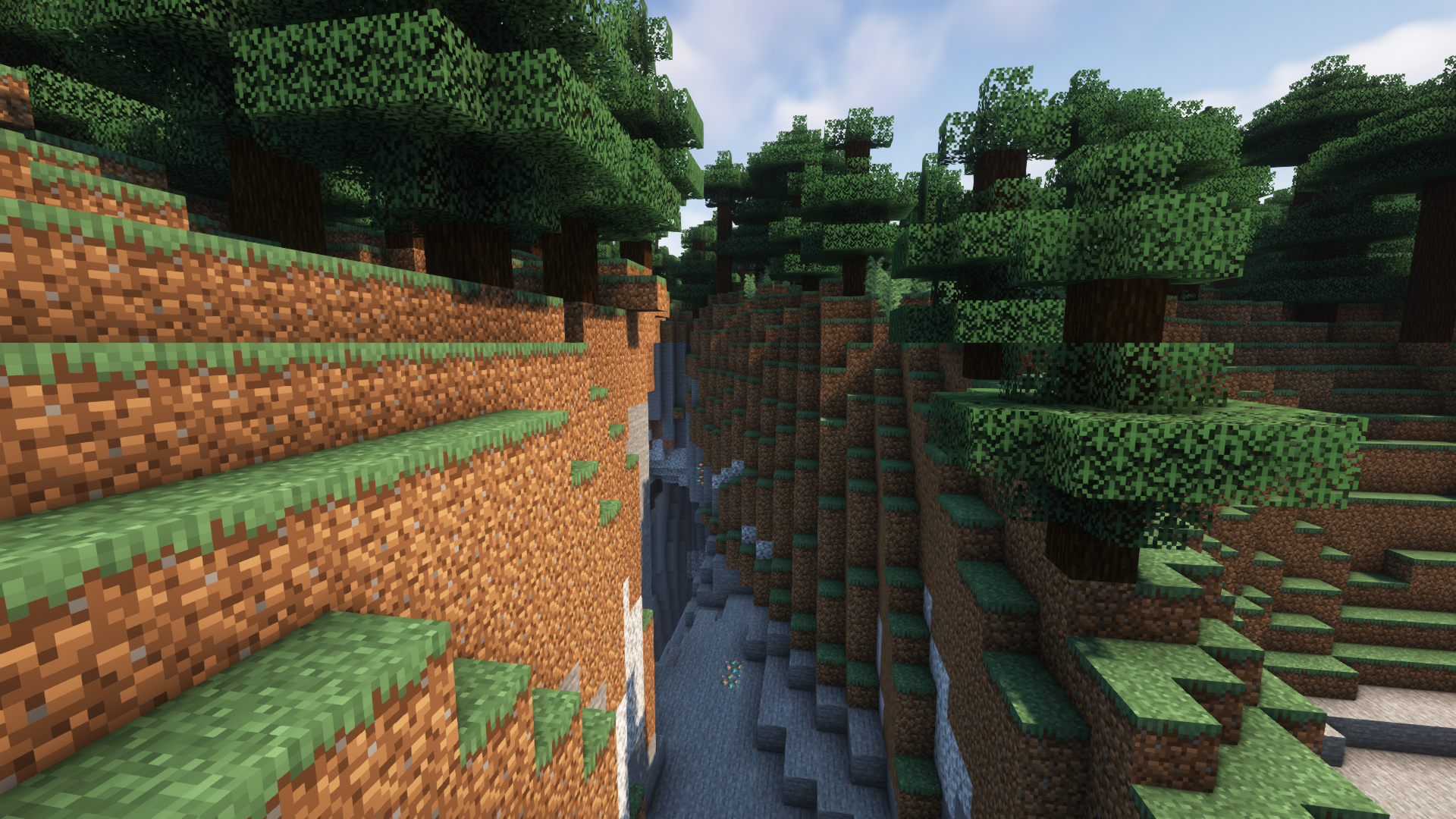 Example Minecraft landscape option