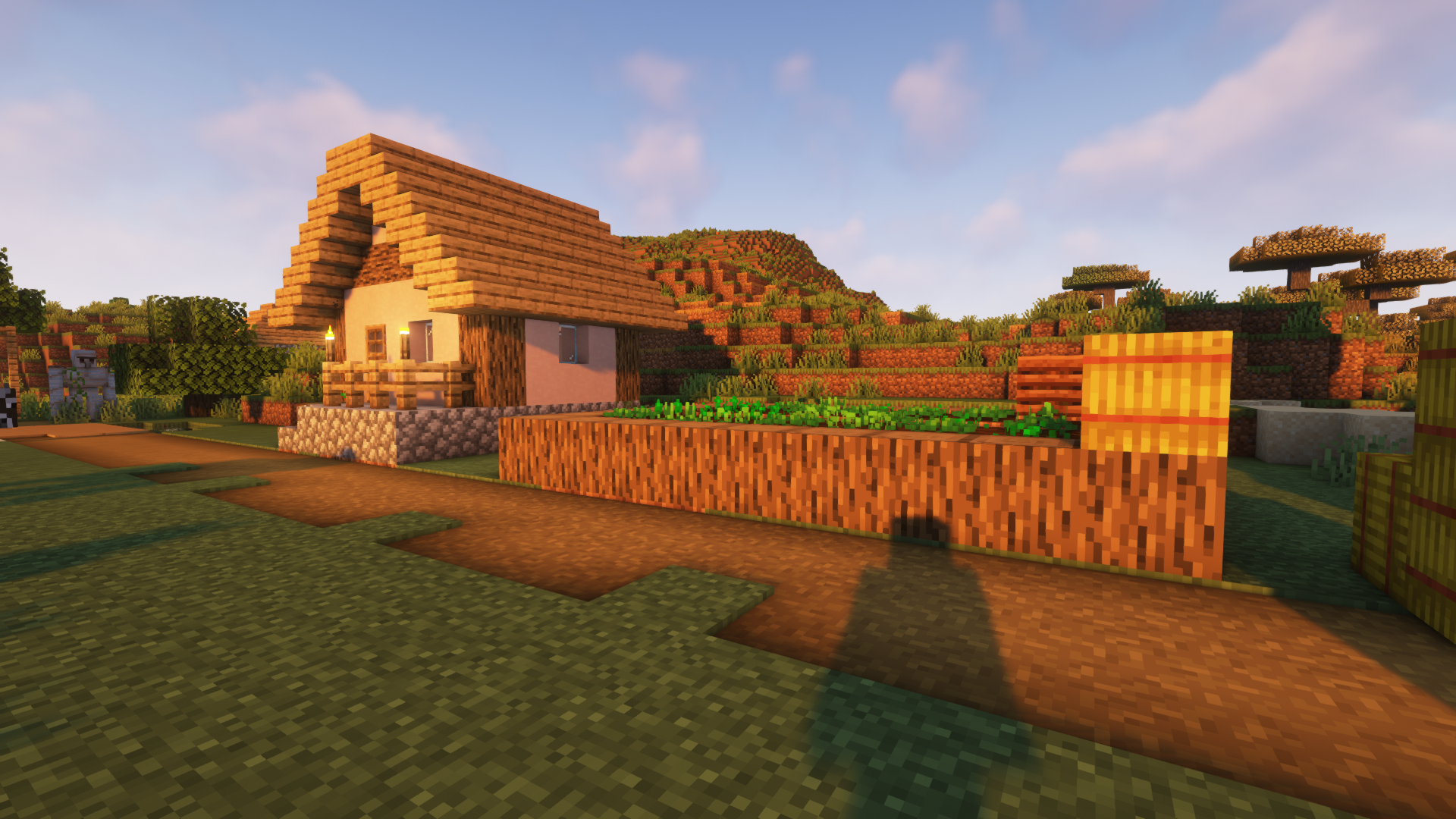 Example Minecraft landscape option