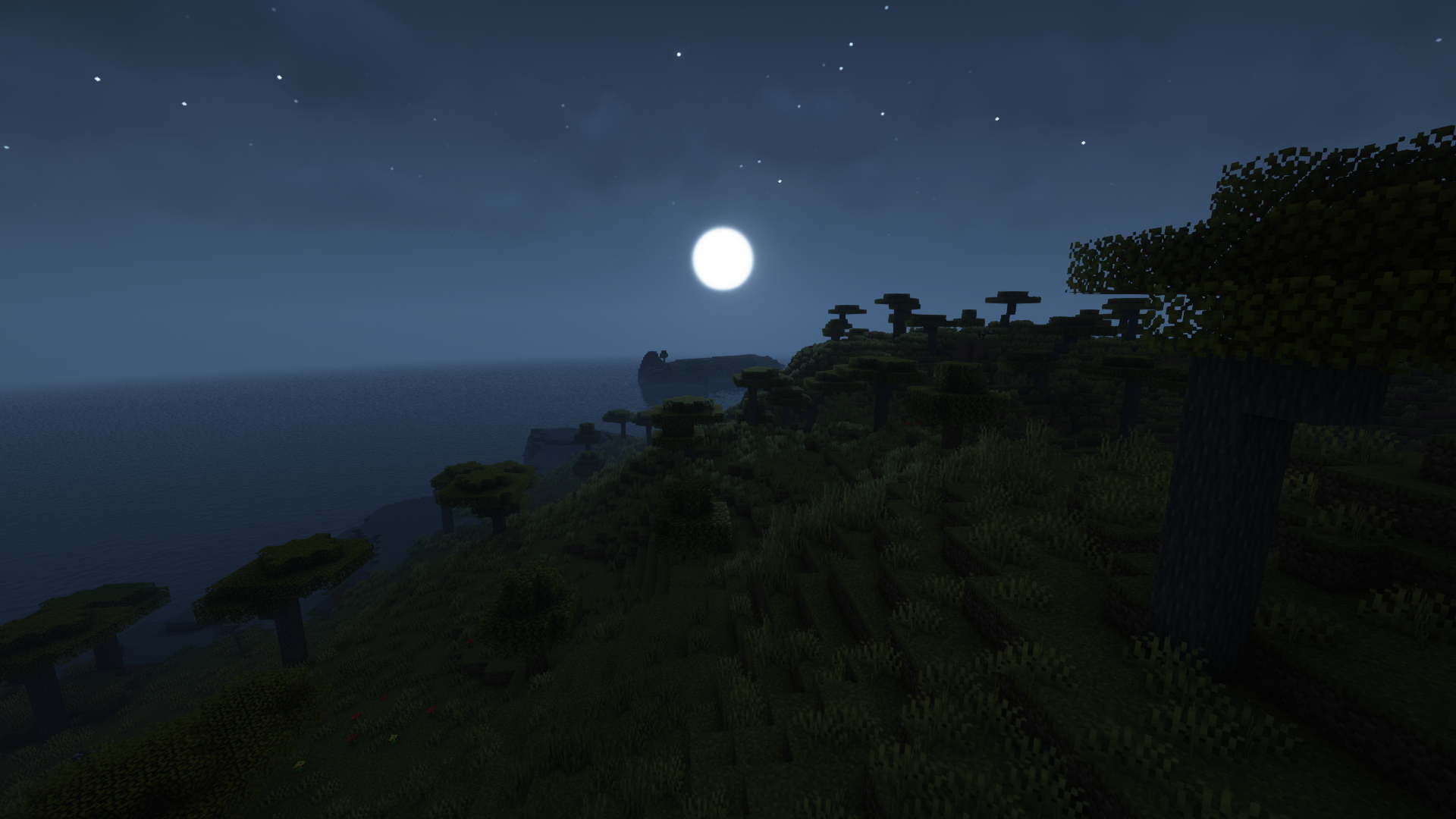 Example Minecraft landscape option