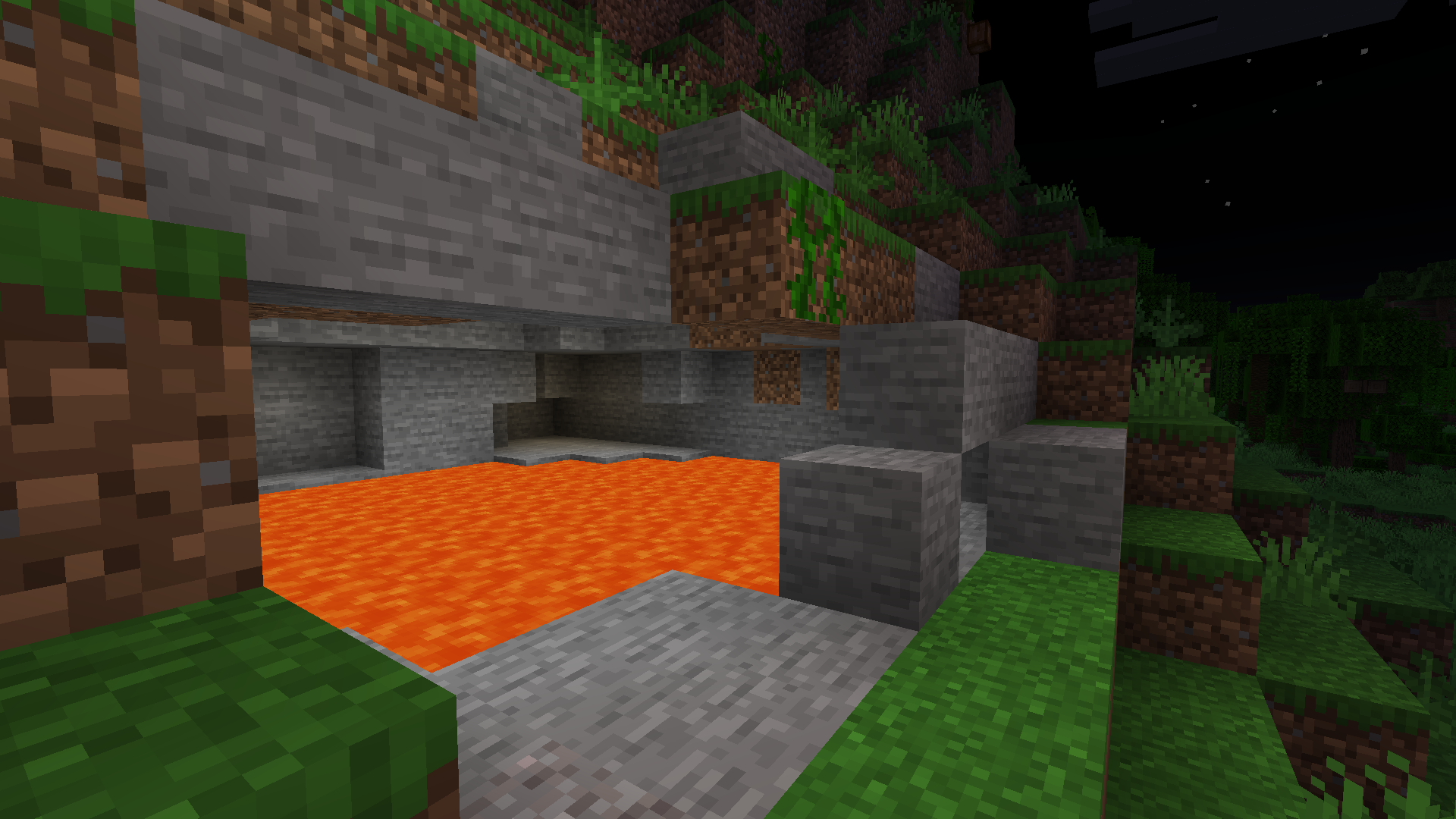 Example Minecraft landscape option