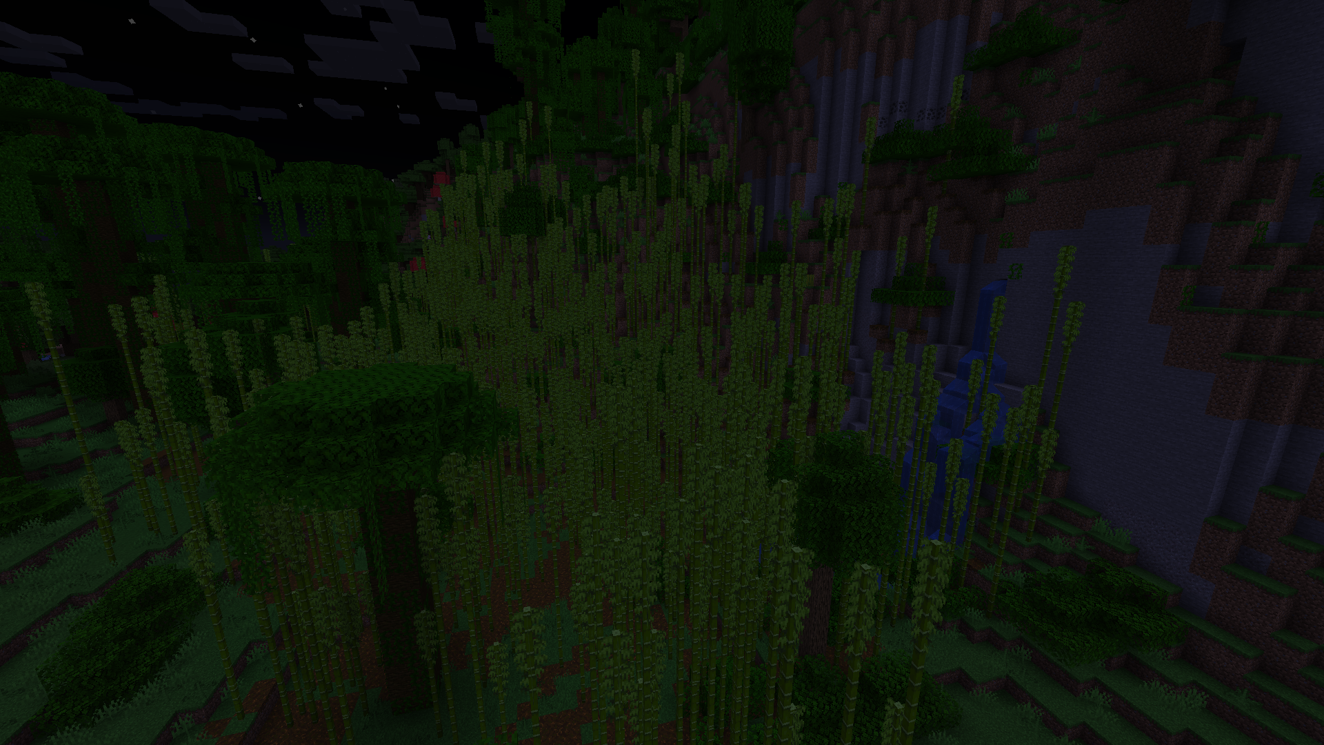 Example Minecraft landscape option