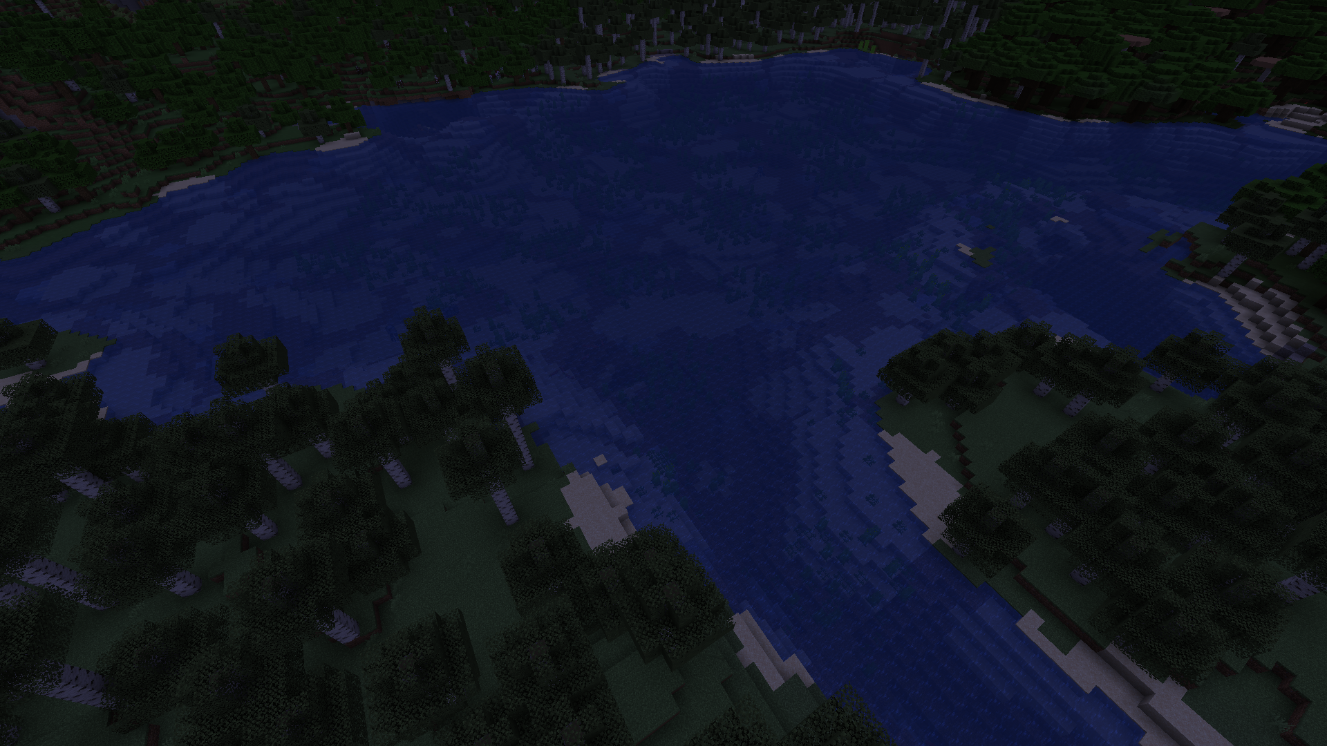 Example Minecraft landscape option