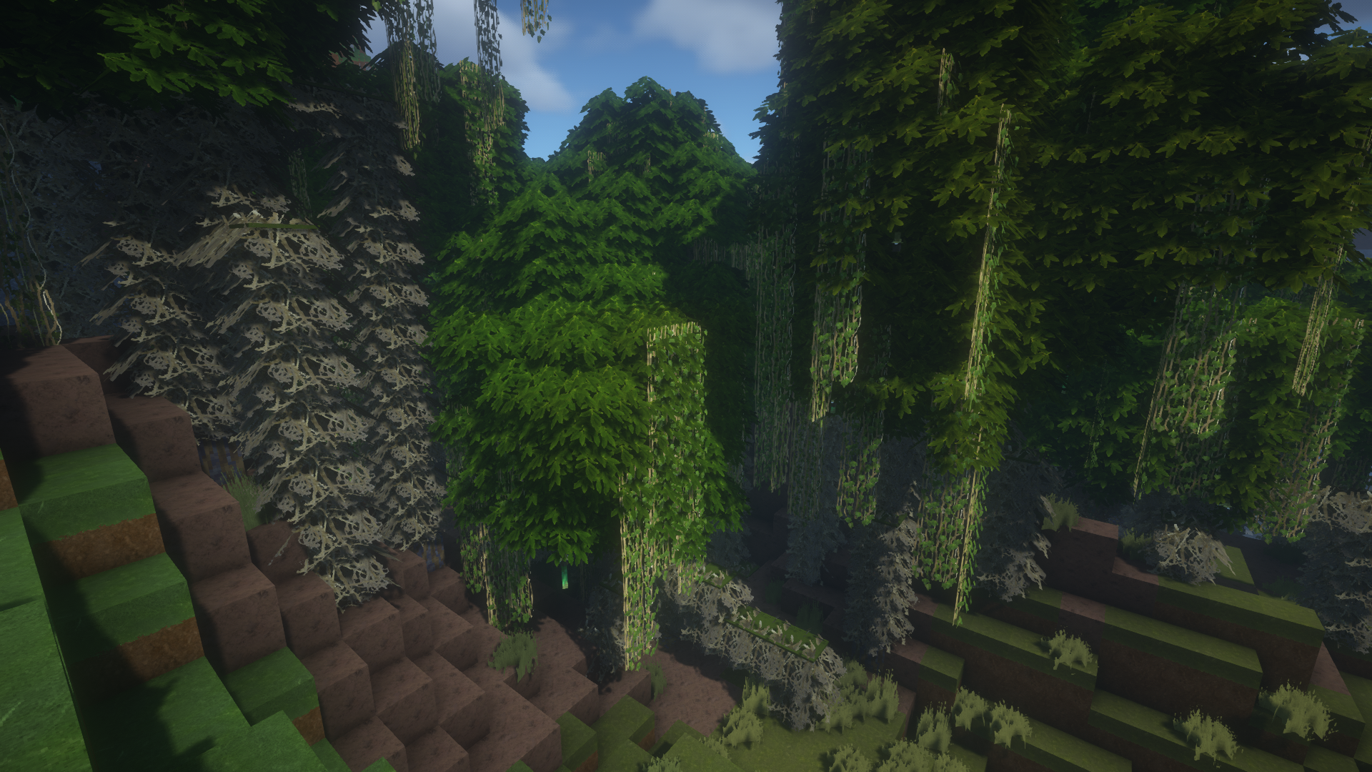 Example Minecraft landscape option