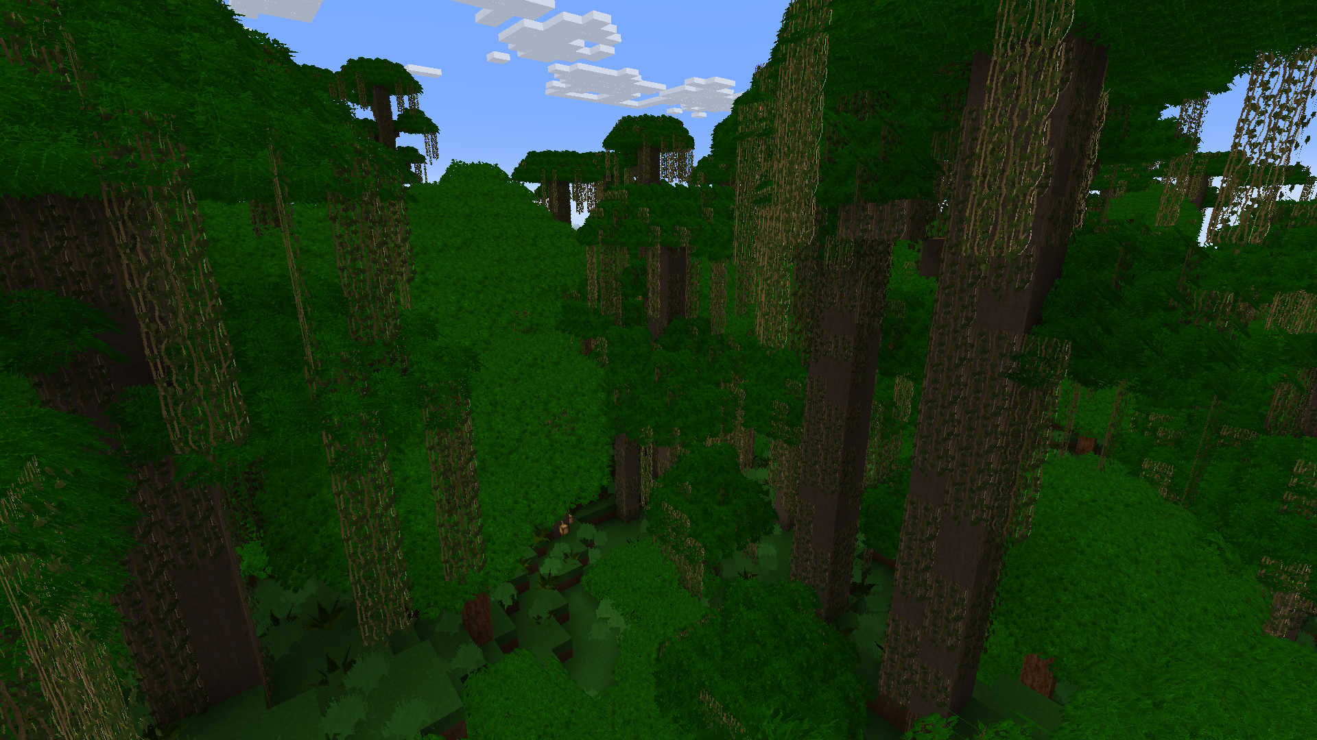 Example Minecraft landscape option